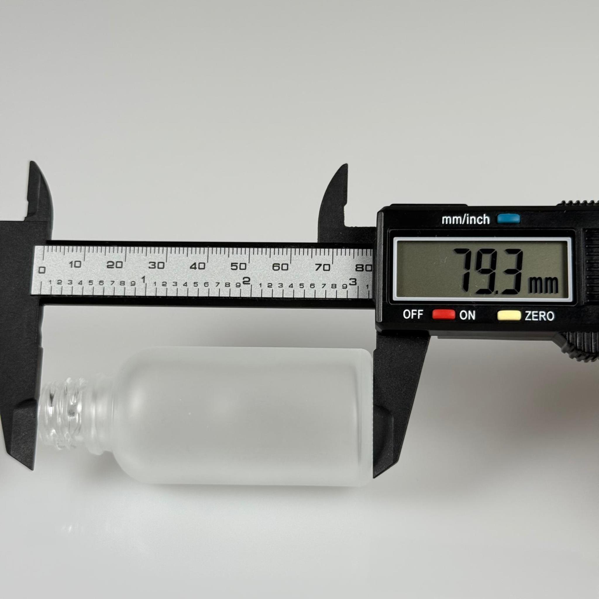 30 CC BUZLU CAM ŞİŞE 18 MM İTHAL
