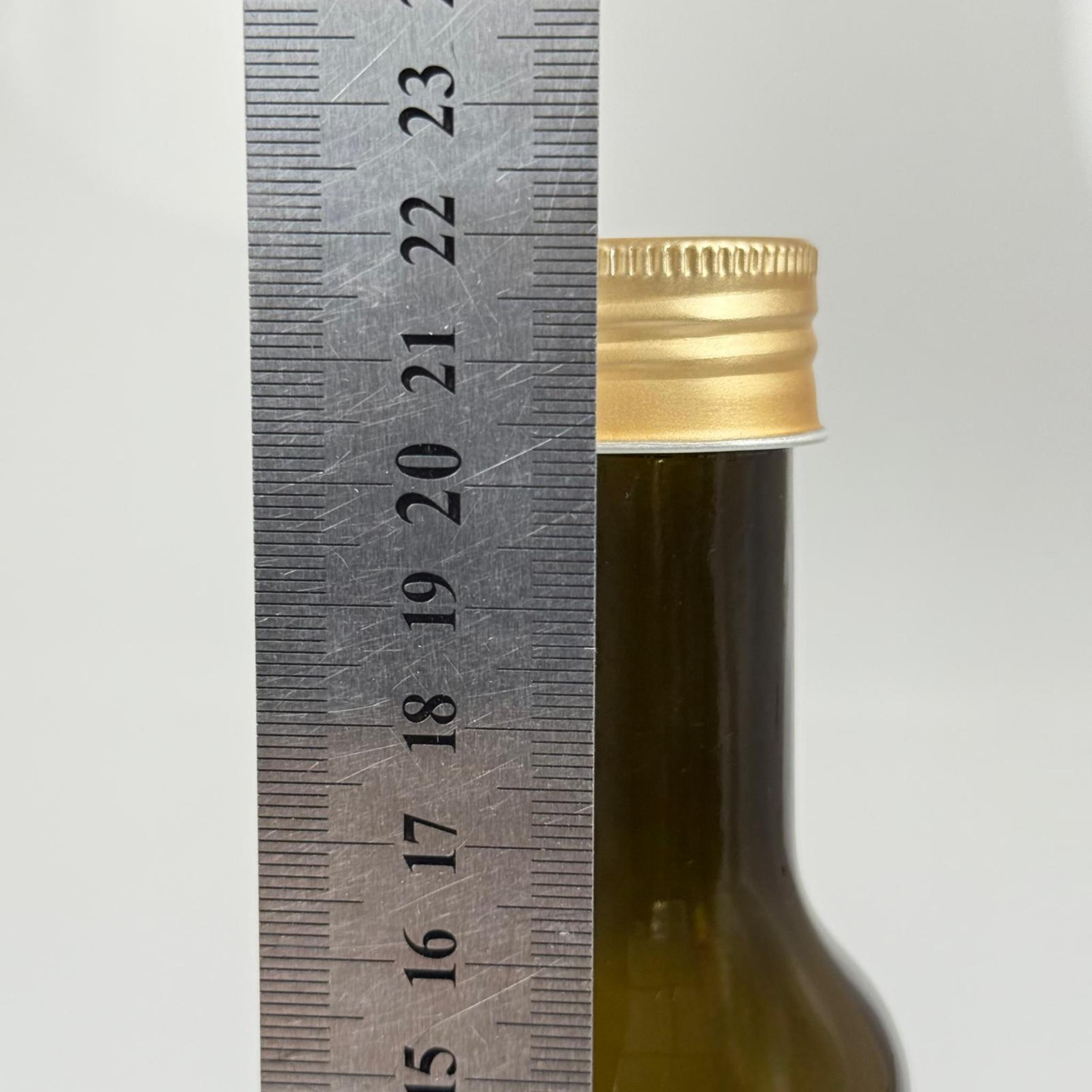 250 CC YEŞİL CESENA MODEL DORİCA CAM ŞİŞE - GOLD METAL KAPAKLI - 250 ML CESENA ŞİŞE - YEŞİL
