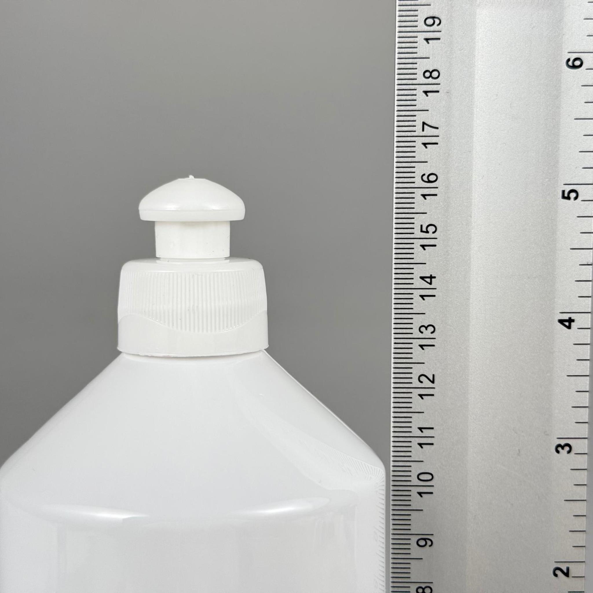500 CC BEYAZ PET ŞİŞE - 500 ML BEYAZ PLASTİK ŞİŞE BEYAZ PUSHPULL KAPAKLI