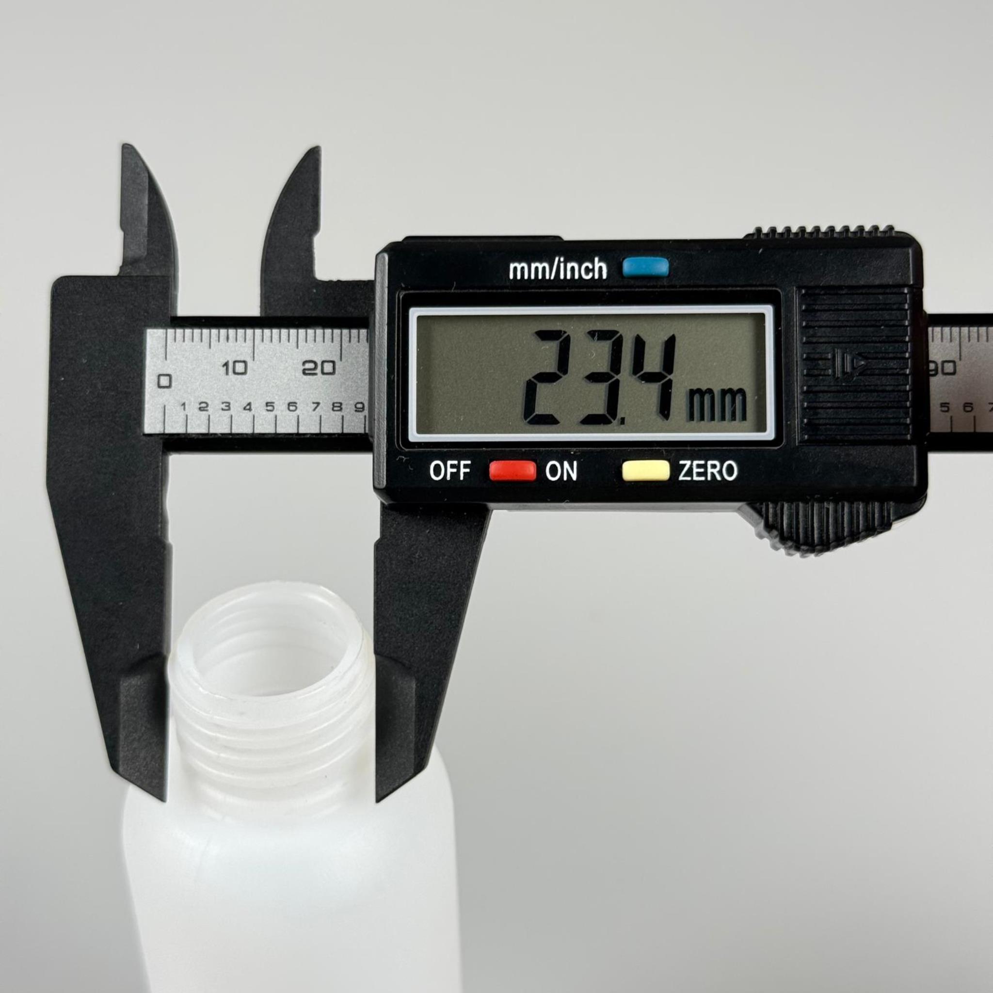 100 CC NATÜREL SERT POLİETİLEN ŞİŞE ( 24 MM ) - 100 ML SERT POLİETİLEN ŞİŞE