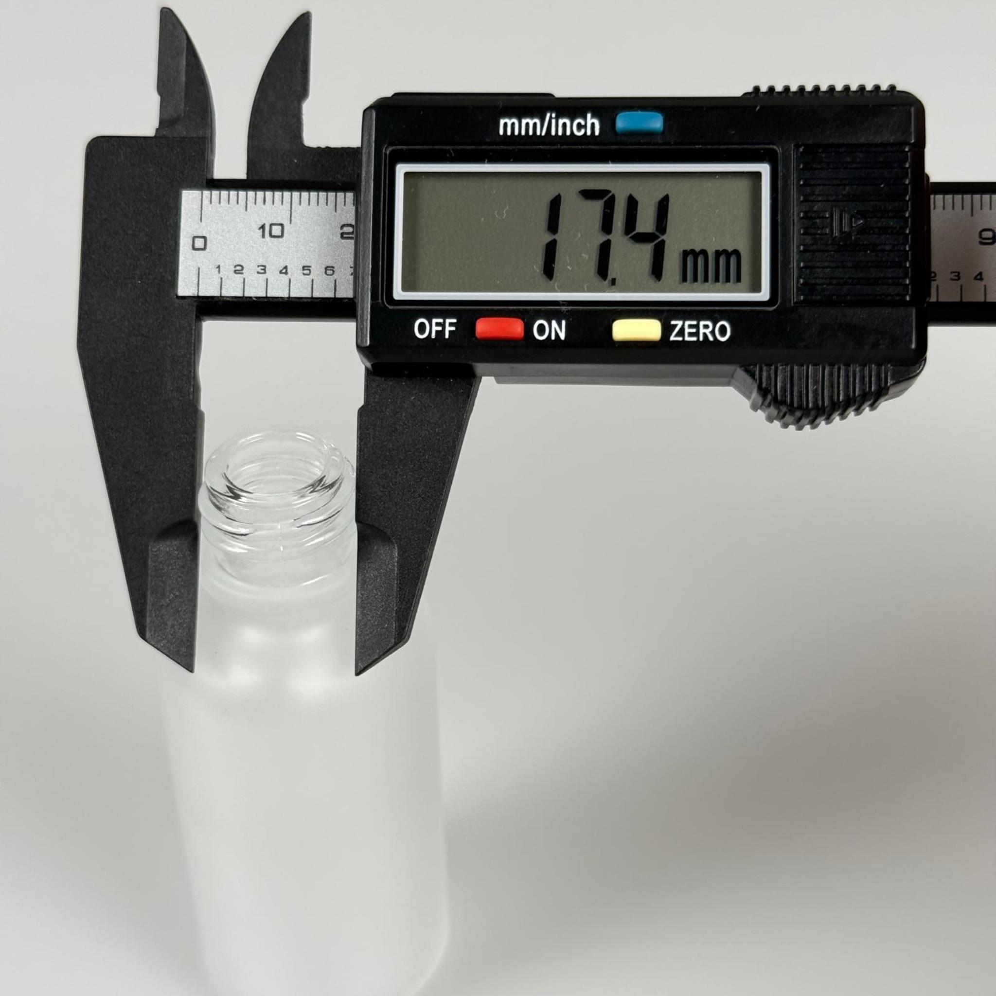 30 CC BUZLU CAM ŞİŞE 18 MM İTHAL
