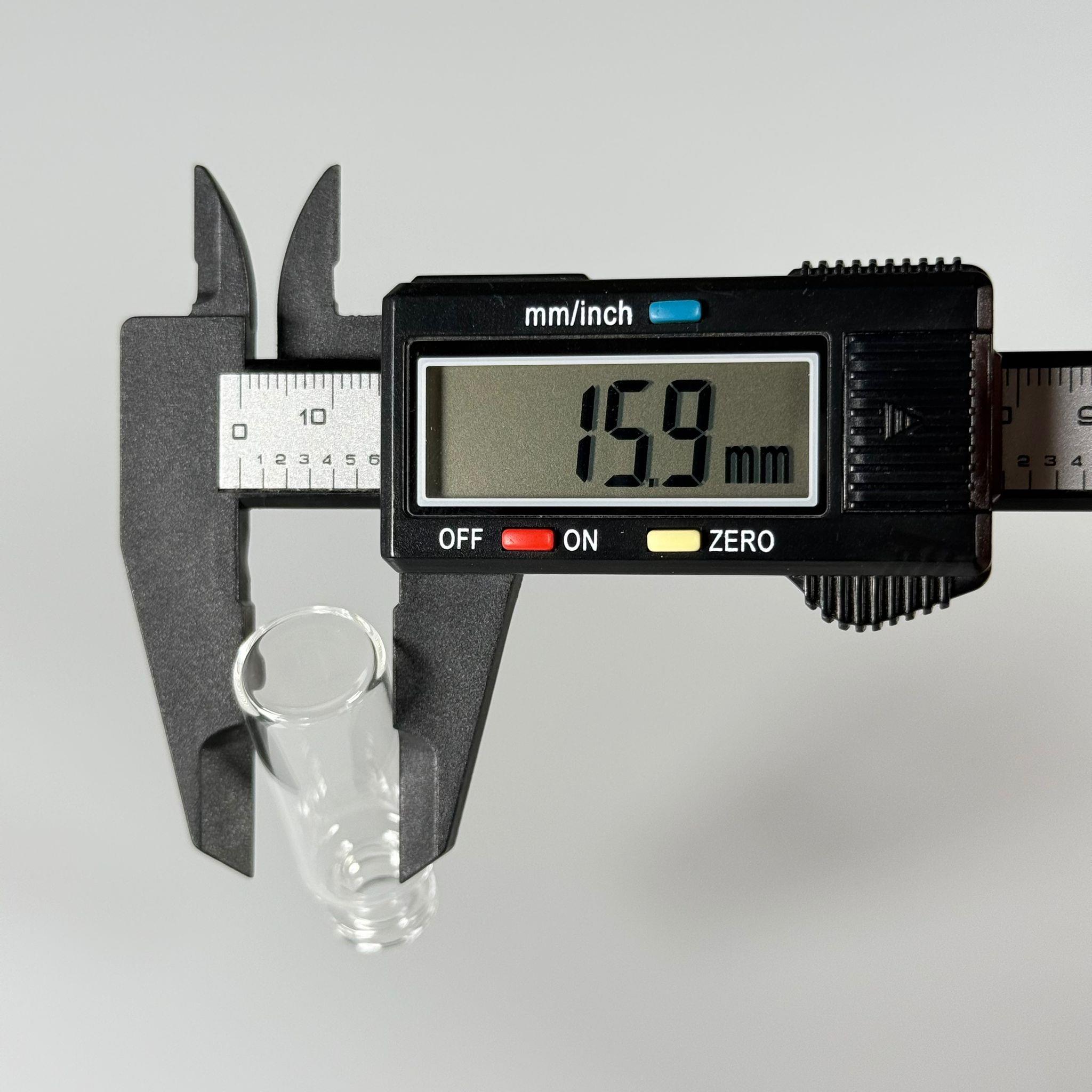 BOROSİLİKAT ŞEFFAF CAM ŞİŞE - 4 CC - 16x45 MM - ÇEKME CAM BORU FLAKON İNCE PENİSİLİN ŞİŞESİ - AĞIZ ÇAPI 13 MM