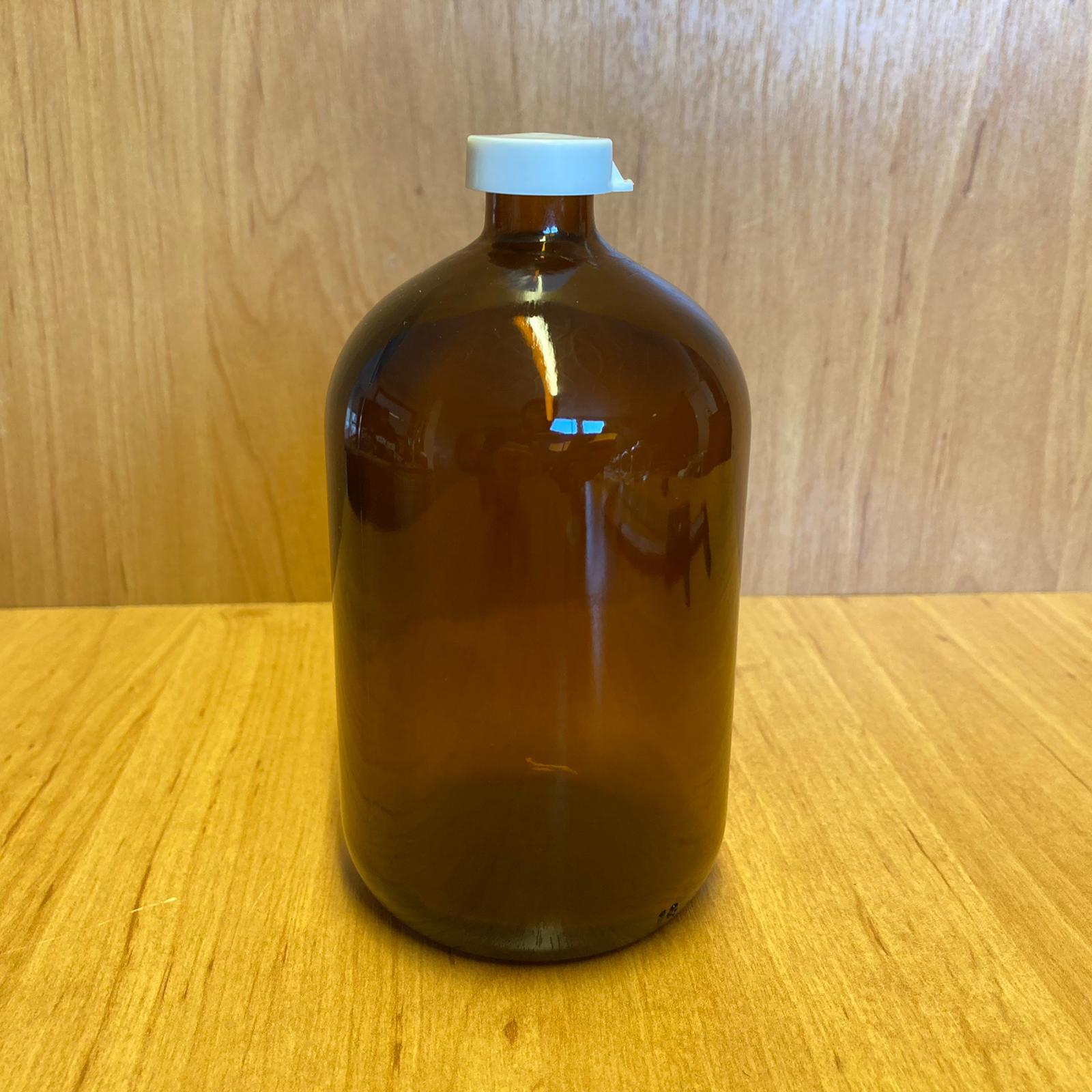 250 CC AMBER FLAKON PENİSİLİN ŞİŞESİ - BEYAZ KAPAKLI - 250 ML KAPAKLI KAHVERENGİ CAM ŞİŞE - SIZDIRMAZ - ELLE KAPANIR