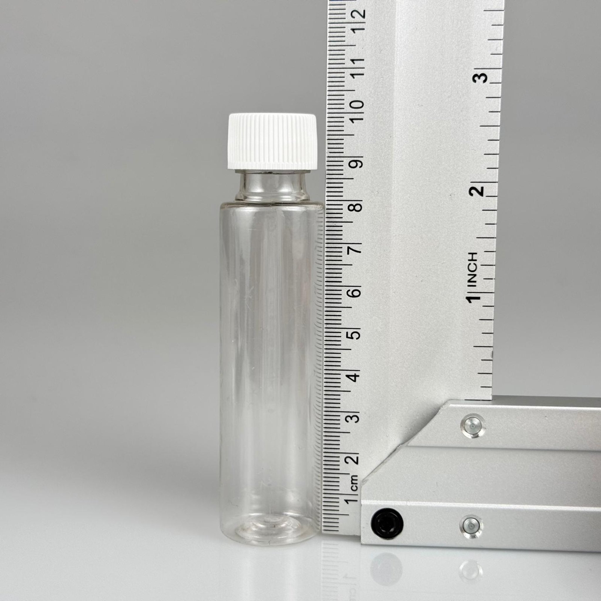 35 ML TIPALI, SIZDIRMAZ KAPAKLI PET ŞİŞE - 35 CC ŞEFFAF PLASTİK ŞİŞE + CONTALI BEYAZ KAPAK + SİYAH KÖR TIPA TAKIM