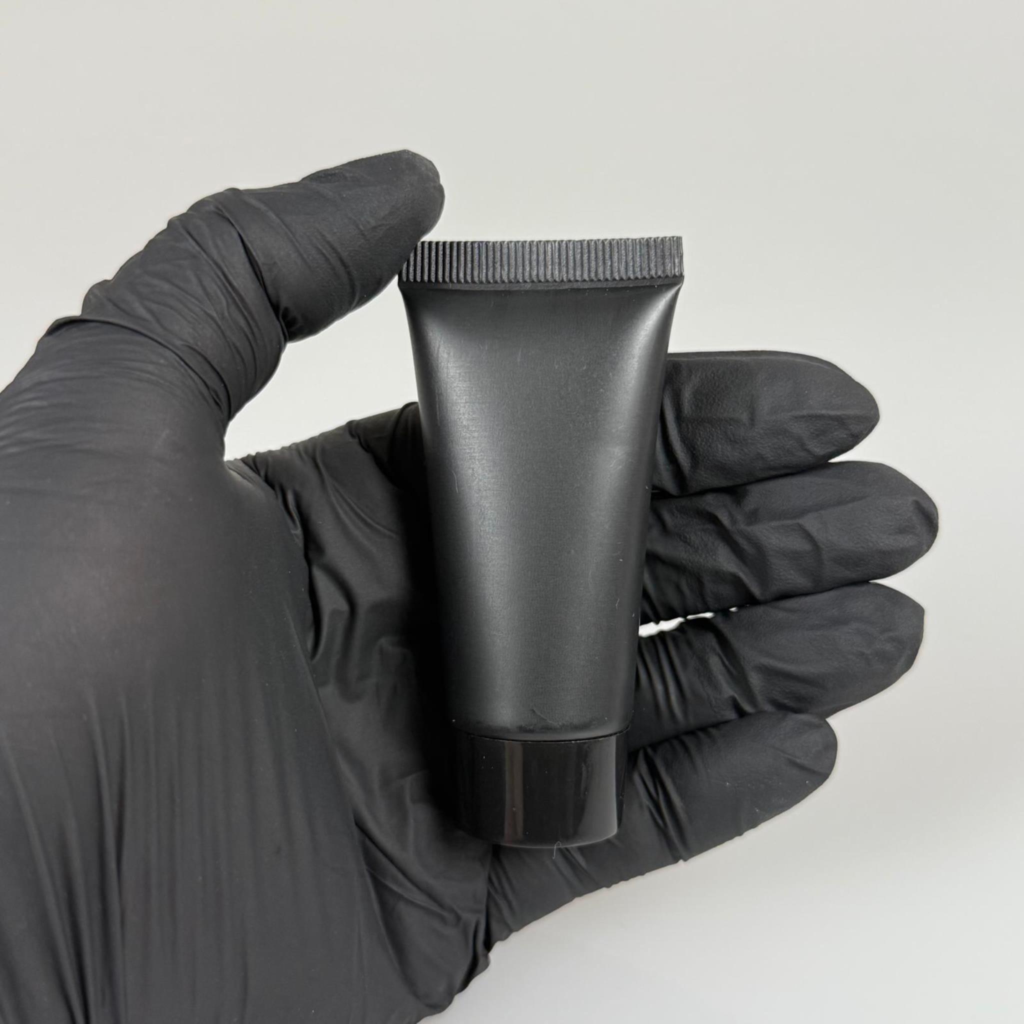KOZMETİK İÇİN SİYAH BOŞ KREM TÜPÜ KAPAKLI - 20 ML - MERHEM TÜPÜ - PLASTİK MANÜEL DOLDURULABİLİR BOŞ TÜP - LİPGLOSS TÜP - DUDAK PARLATICISI TÜPÜ - BAL DOLUMU İÇİN PLASTİK TÜP