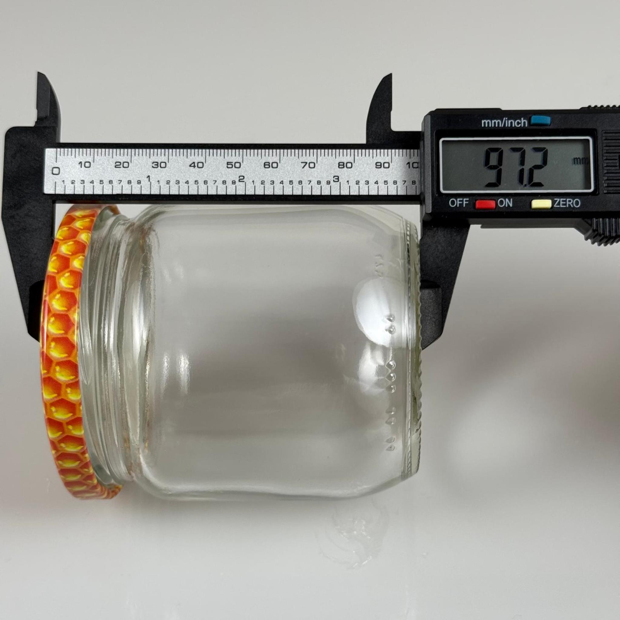 425 CC CAM KAVANOZ - PETEK METAL KAPAKLI - 425 ML PAŞABAHÇE BAL , PEKMEZ , KONSERVE , MAGNOLİA VB KAVANOZLARI