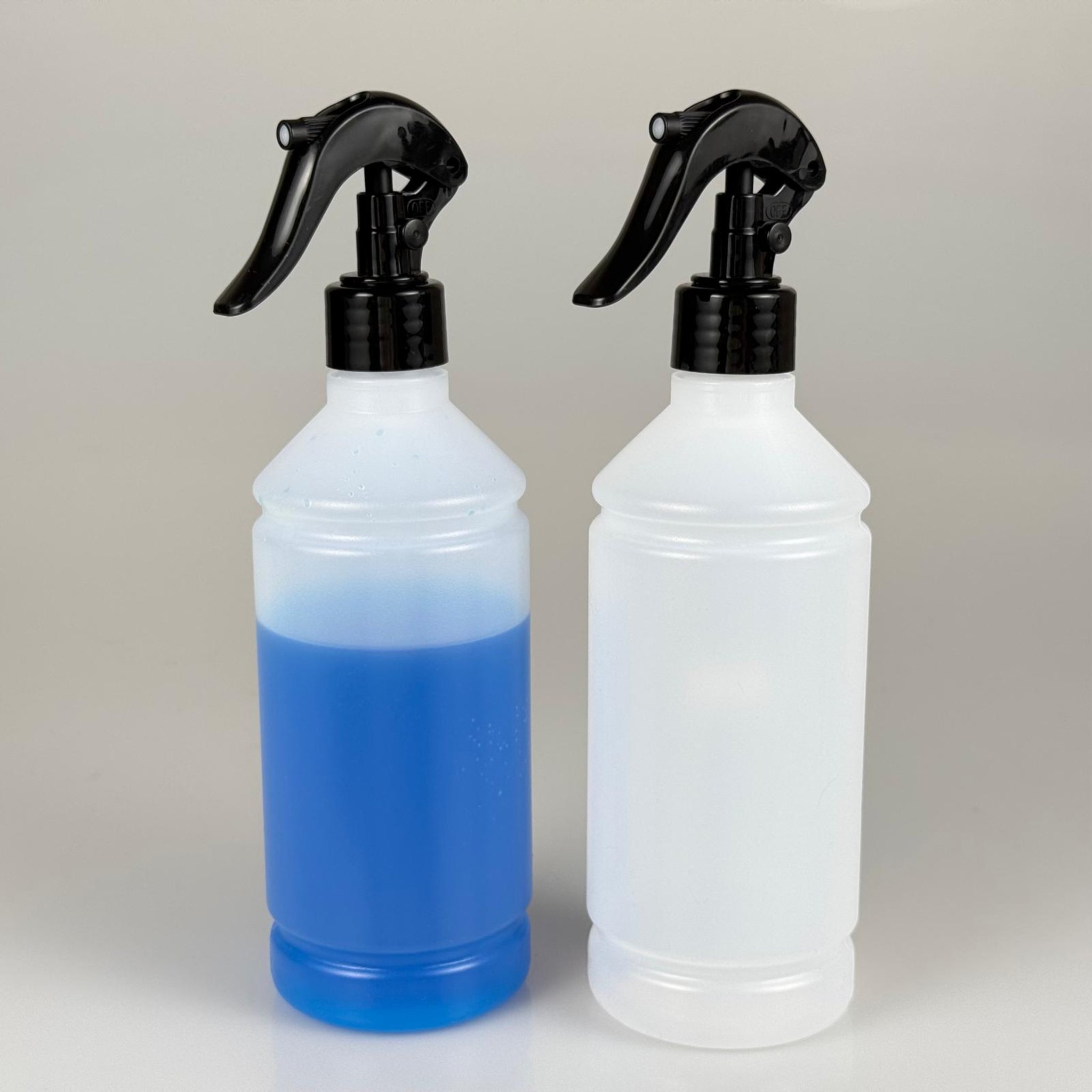 500 CC TİNER ŞİŞESİ - SİYAH TRİGER TETİK SPREYLİ (DUMAN PÜSKÜRTÜR) - 500 ML KİMYASALA DAYANIKLI PLASTİK ŞİŞE - 0,5 LT POLİETİLEN ŞİŞE