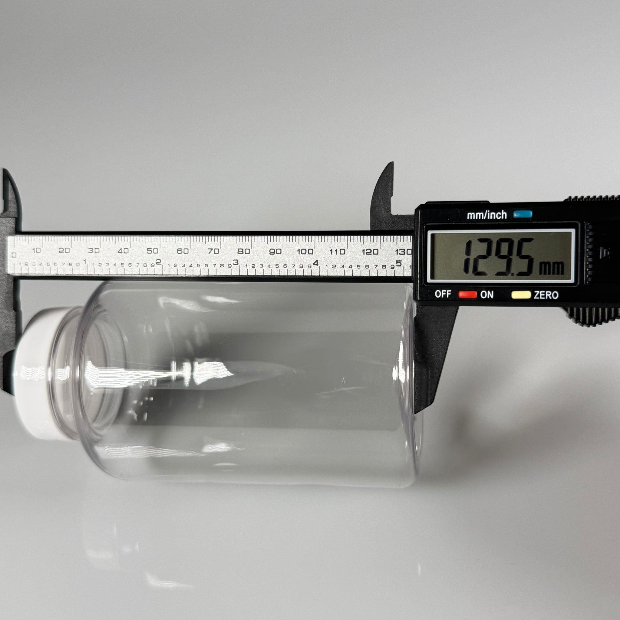 400 CC ŞEFFAF PET TABLET ŞİŞESİ - BEYAZ KAPAKLI - 400 ML KAPSÜL KUTUSU - İLAÇ ŞİŞESİ - MEDİKAL HAP ŞİŞESİ - FARMASÖTİK KAVANOZ