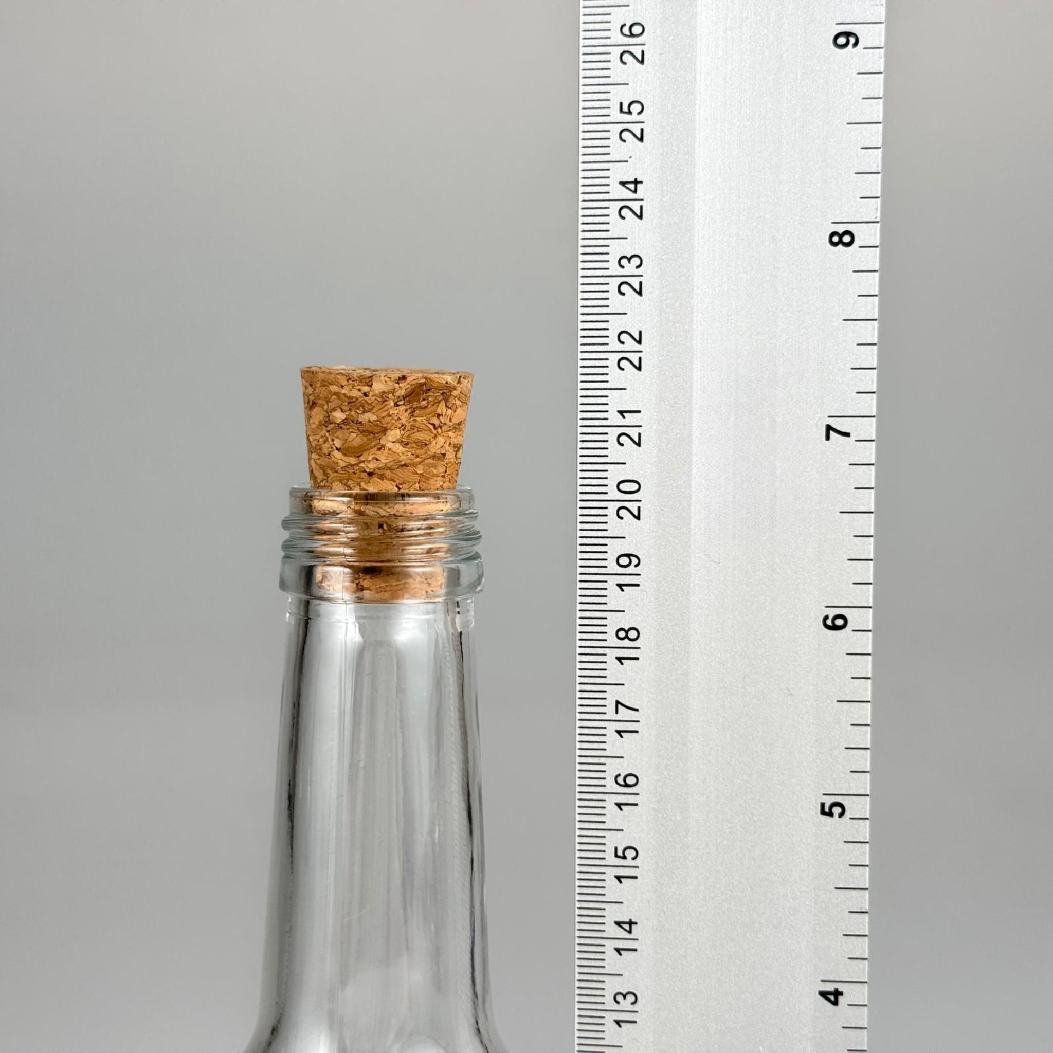 250 CC BOĞAZLI CAM ŞİŞE - MANTAR TIPALI - 250 ML MANTAR TIPALI ŞİŞE