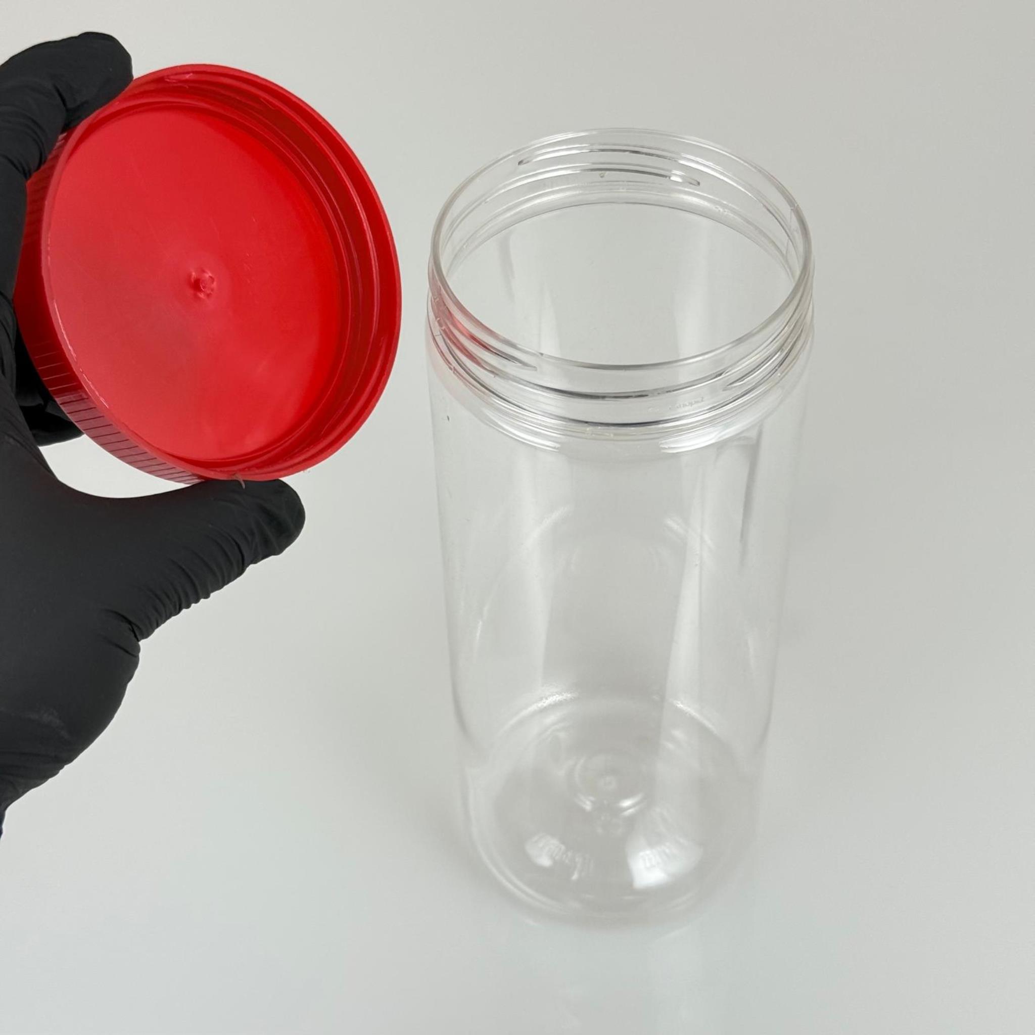 975 CC DOMBY SİLİNDİR PET KAVANOZ - 975 ML SIZDIRMAZ KAPAKLI PLASTİK KAVANOZ - TURŞU, ZEYTİN, KURUYEMİŞ, BAHARAT KAVANOZLARI VB ALANLARDA KULLANILABİLİR