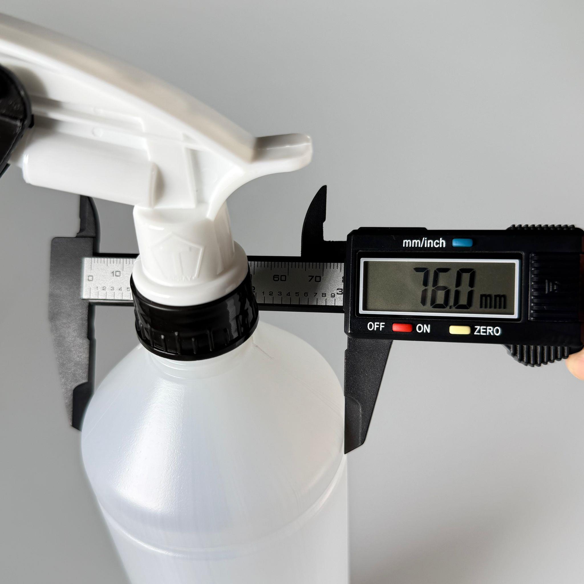 1000 CC TİNER ŞİŞESİ - BÜYÜK SİYAH BEYAZ DOZAJLI KİMYASALA DAYANIKLI TRİGER TETİK SPREYLİ - 1000 ML KİMYASALA DAYANIKLI PLASTİK ŞİŞE - 1 LT POLİETİLEN ŞİŞE - UZUN OTO TEMİZLİK ŞİŞESİ