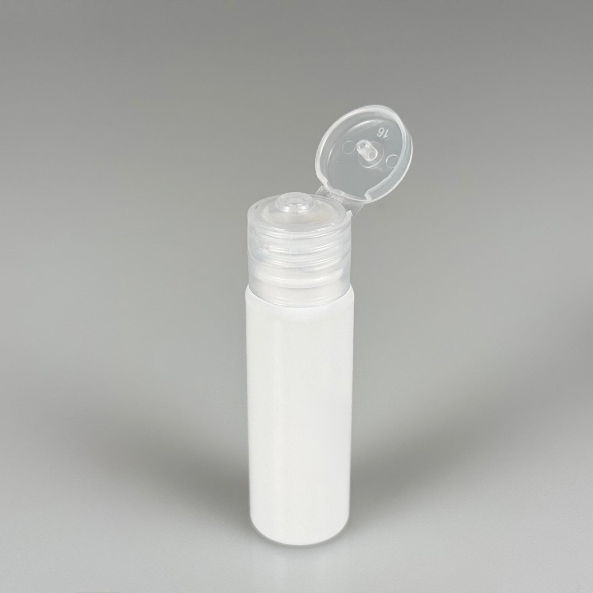 20 ML AÇILIR KAPAKLI PET ŞİŞE - 20 CC BEYAZ ŞİŞE + ŞEFFAF FLİPTOP KAPAKLI TAKIM