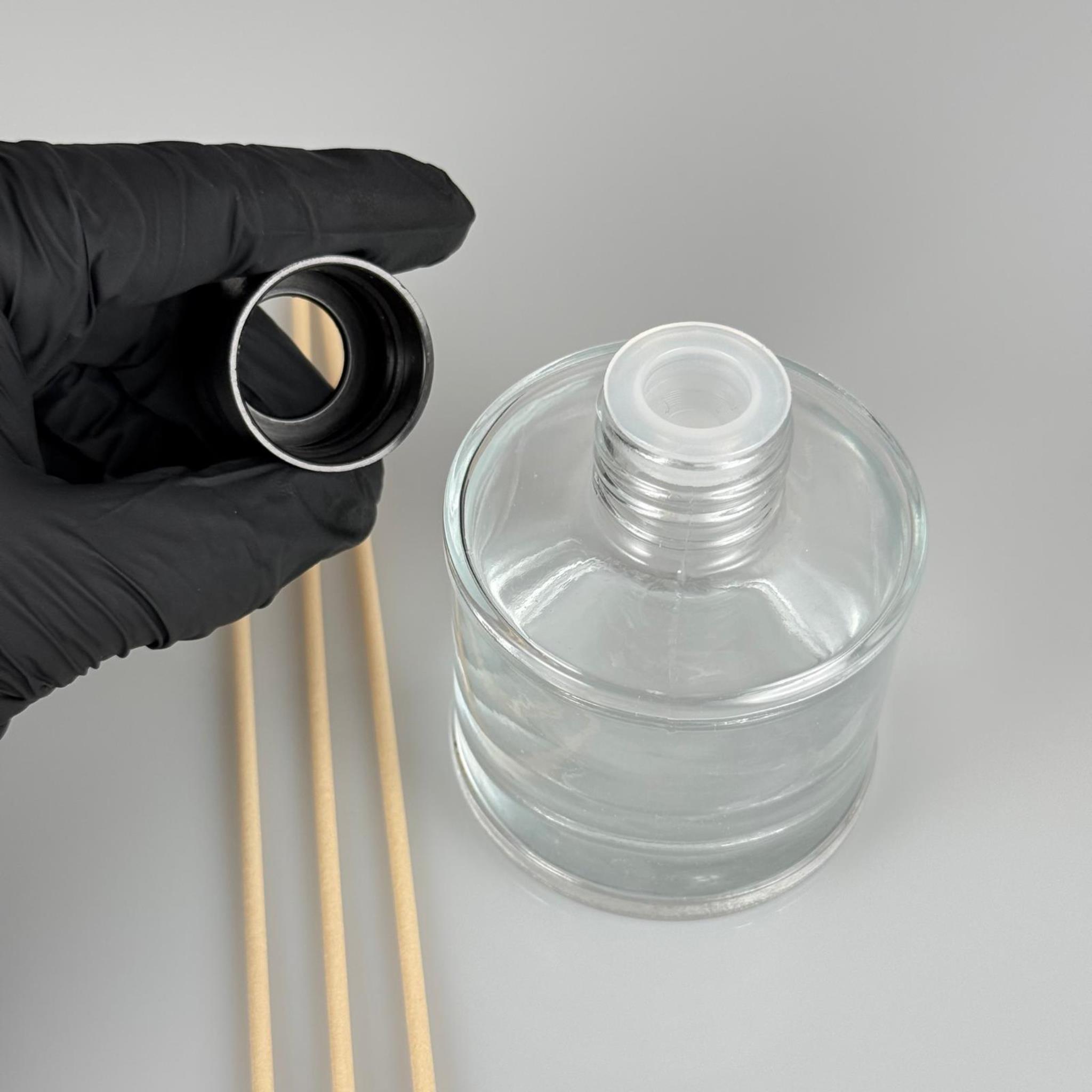 100 CC YUVARLAK OVAL SİLİNDİR MODEL CAM BAMBU ODA KOKUSU ŞİŞESİ - 100 ML ÇUBUKLU KÖŞELİ BAMBU ODA KOKUSU ŞİŞESİ - DİFÜZÖR ŞİŞE- CAM ŞİŞE + SİYAH KAPAK + TIPA + 3 ADET FİBER RATTAN AHŞAP BAMBU ÇUBUK