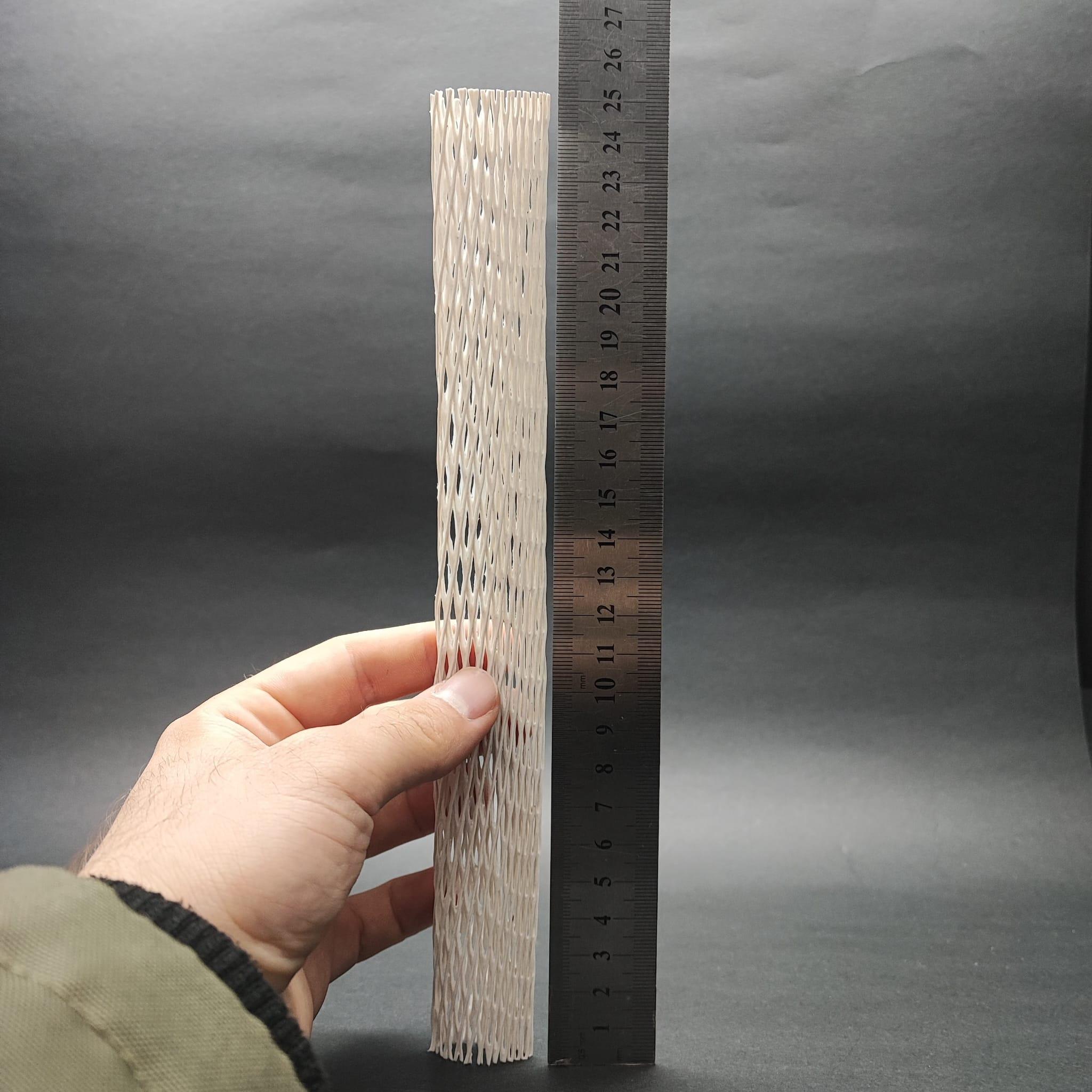 KORUMA FİLESİ - 25 CM  BEYAZ - ŞİŞE KORUMA FİLESİ - PARÇA KORUYUCU FİLE - CAM ŞİŞE KORUMA FİLESİ - 100lü PAKET