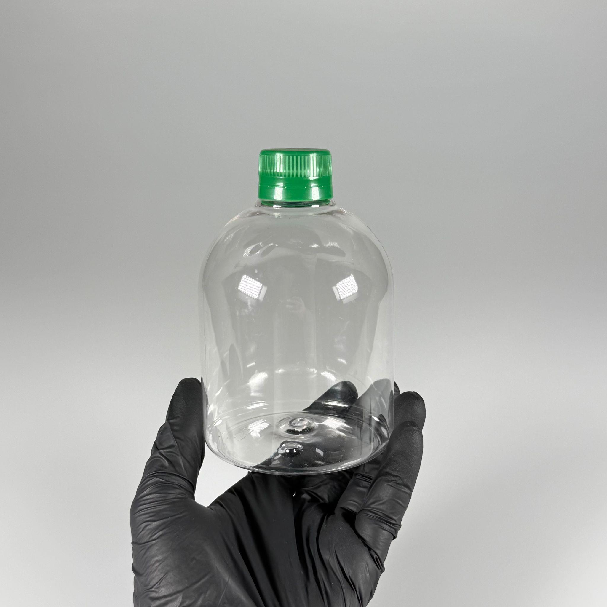 500 CC TOMBUL PLASTİK ŞİŞE - YEŞİL KİLİTLİ KAPAKLI - 500 ML TOMBUL BOŞ PLASTİK ŞİŞE - SERT PET ŞİŞE - MÜHÜR KAPAKLI ŞİŞE