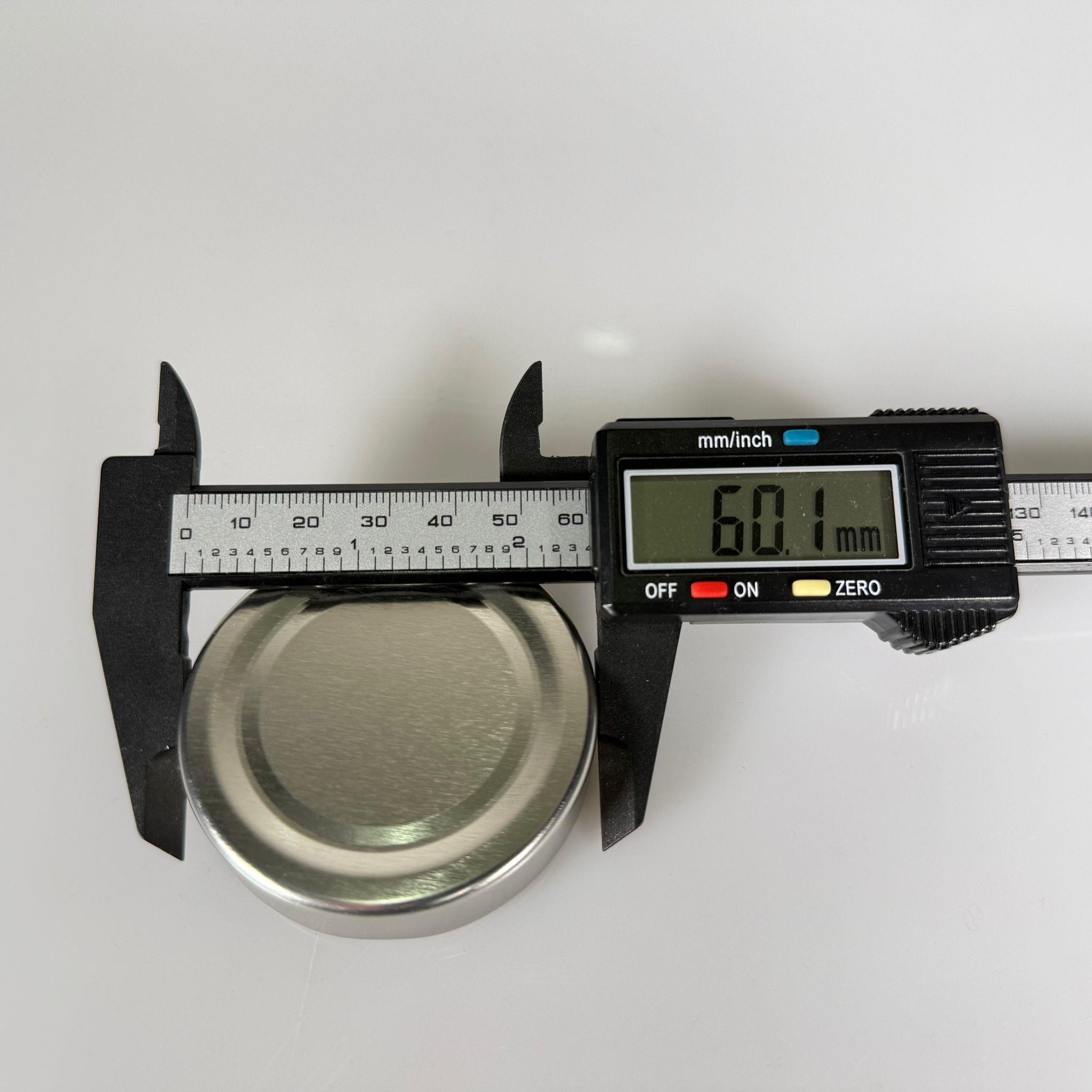 58 MM TWİST-OFF DERİN GÜMÜŞ METAL KAPAK