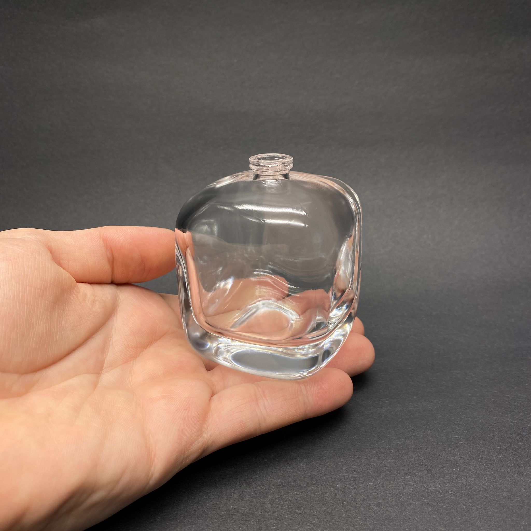 100 ML OVAL KARE MODEL CORE PARFÜM ŞİŞESİ - KAPAKSIZ (AĞIZ 15 MM GEÇME KOLAY KAPAMA)