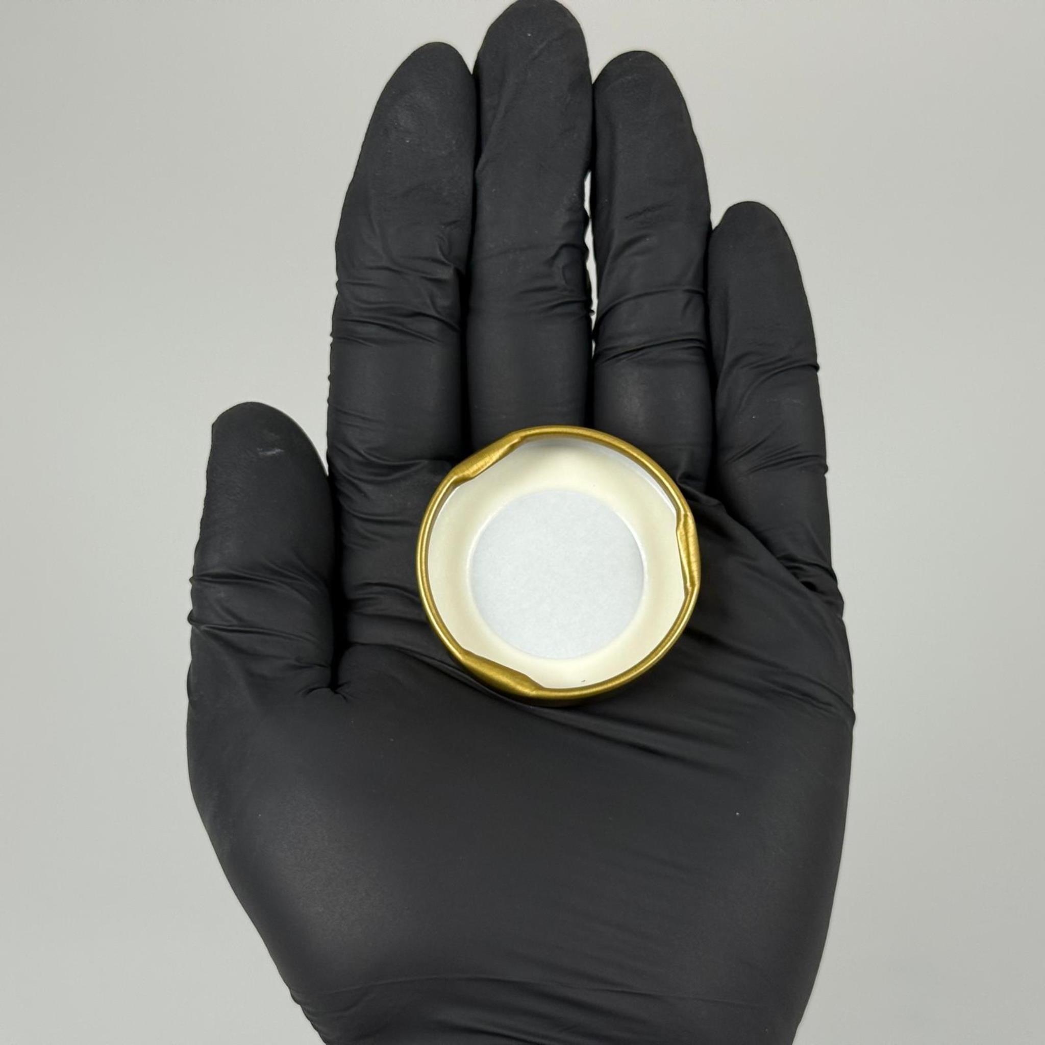 38 MM TWİST-OFF GOLD METAL KAPAK