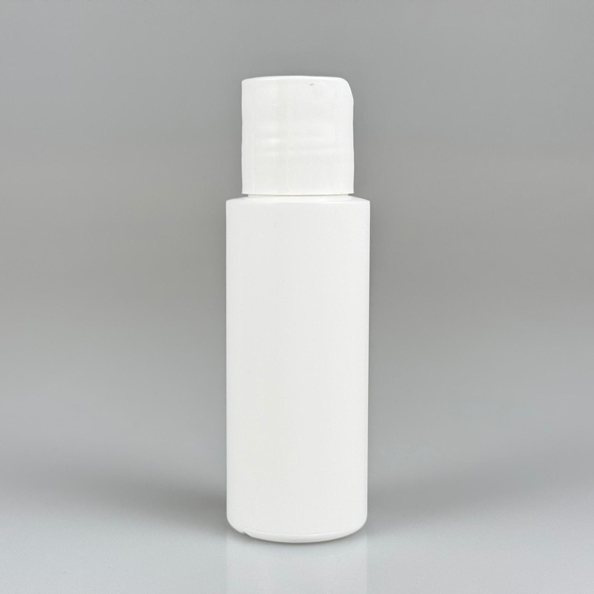50 CC BEYAZ POLİETİLEN ŞAMPUAN ŞİŞESİ -  50 ML BEYAZ DİSKTOP ŞAMPUAN KAPAKLI