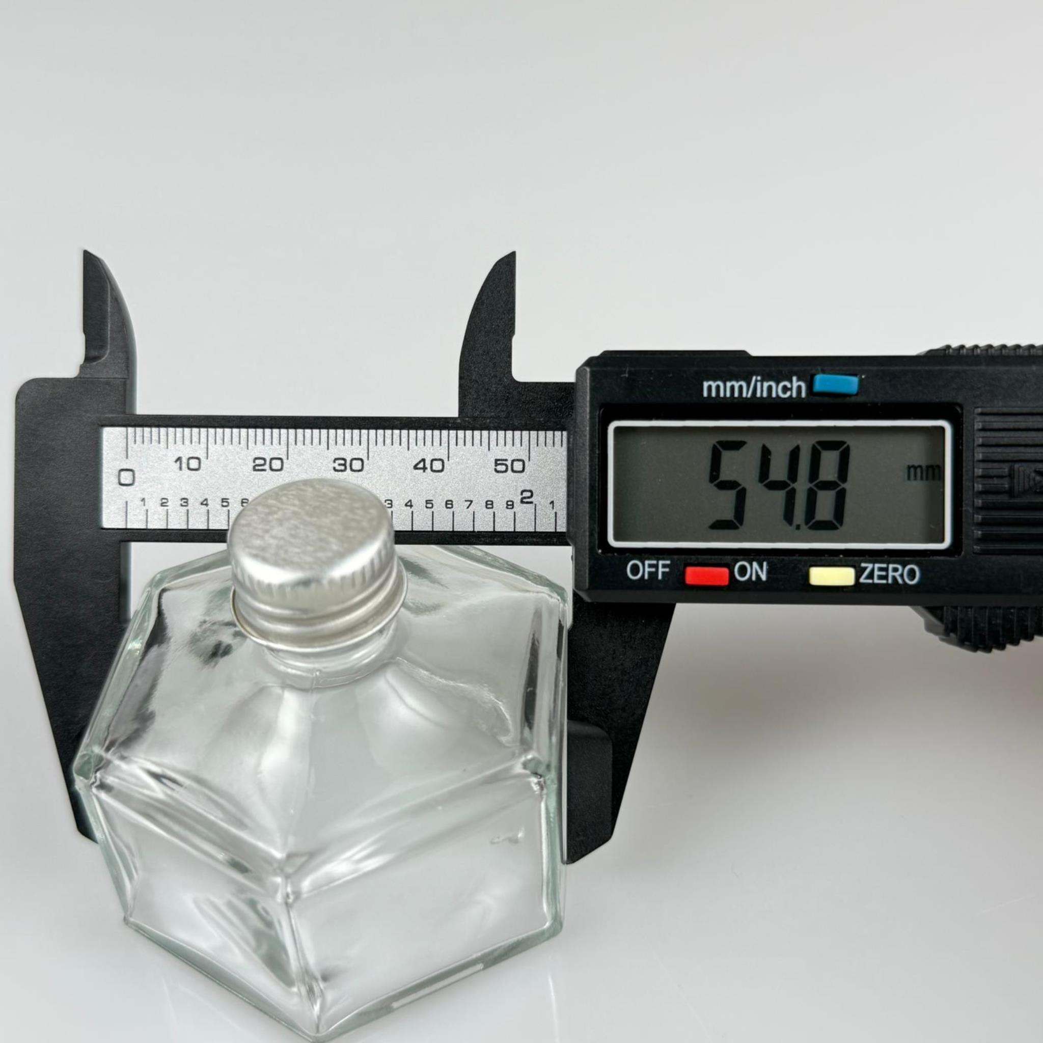 50 CC BASIK ALTIGEN CAM ŞİŞE - GÜMÜŞ METAL KAPAKLI - 50 ML PRESTİJLİ ŞİŞE