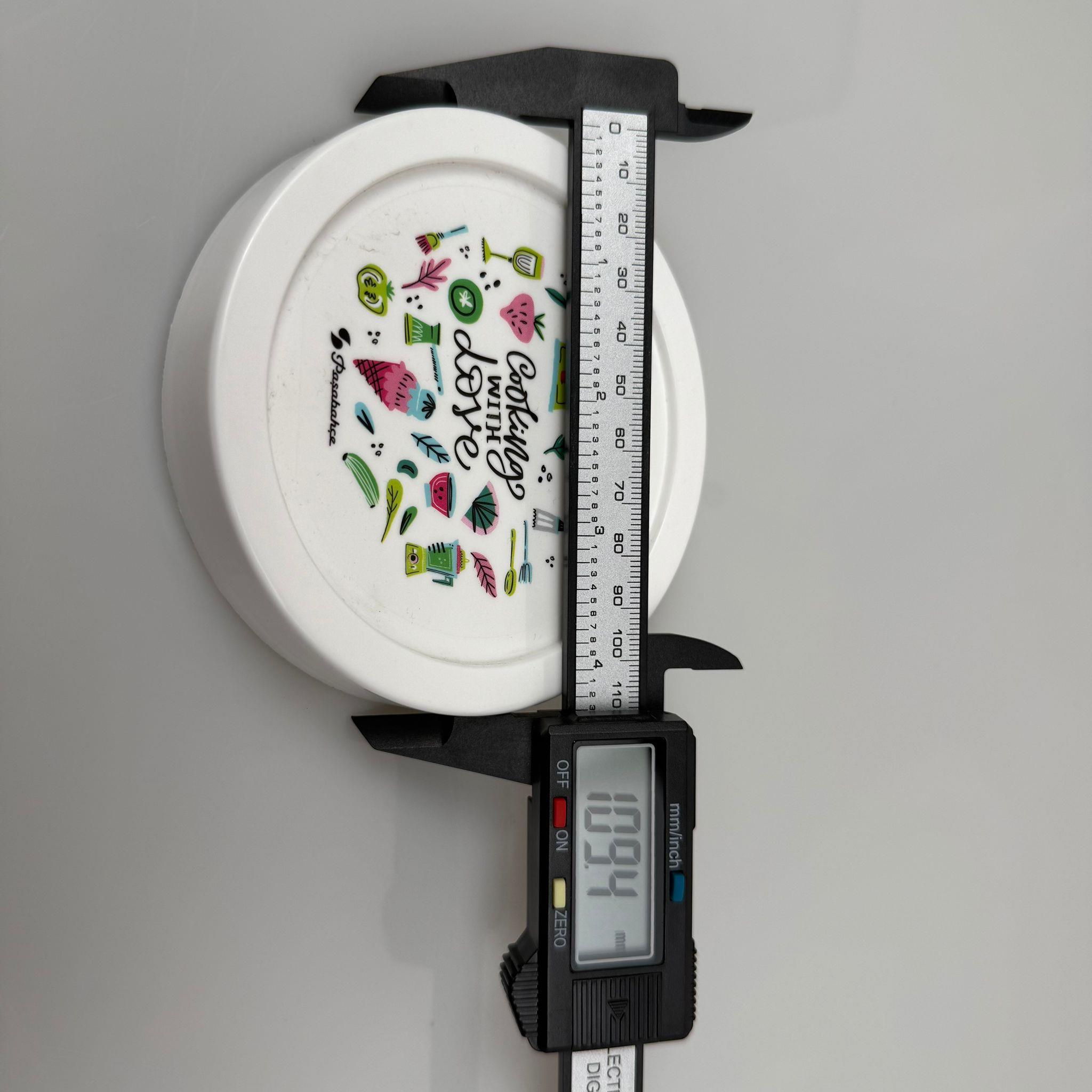 107 MM PLASTİK KAPAK - PAŞABAHÇE YATIK KAVANOZ İÇİN YEDEK KAPAK (1,5 LT VE 2 LT İÇİN TAM UYUMLU)