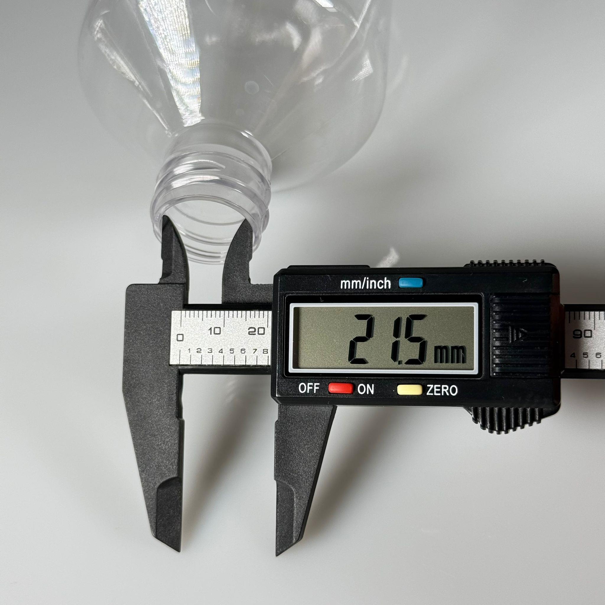 500 CC KÜT BOYUNLU ŞEFFAF PET ŞİŞE - KAPAKSIZ (28 AĞIZ)  - 500 ML KALIN (30 GR) PET ŞİŞE