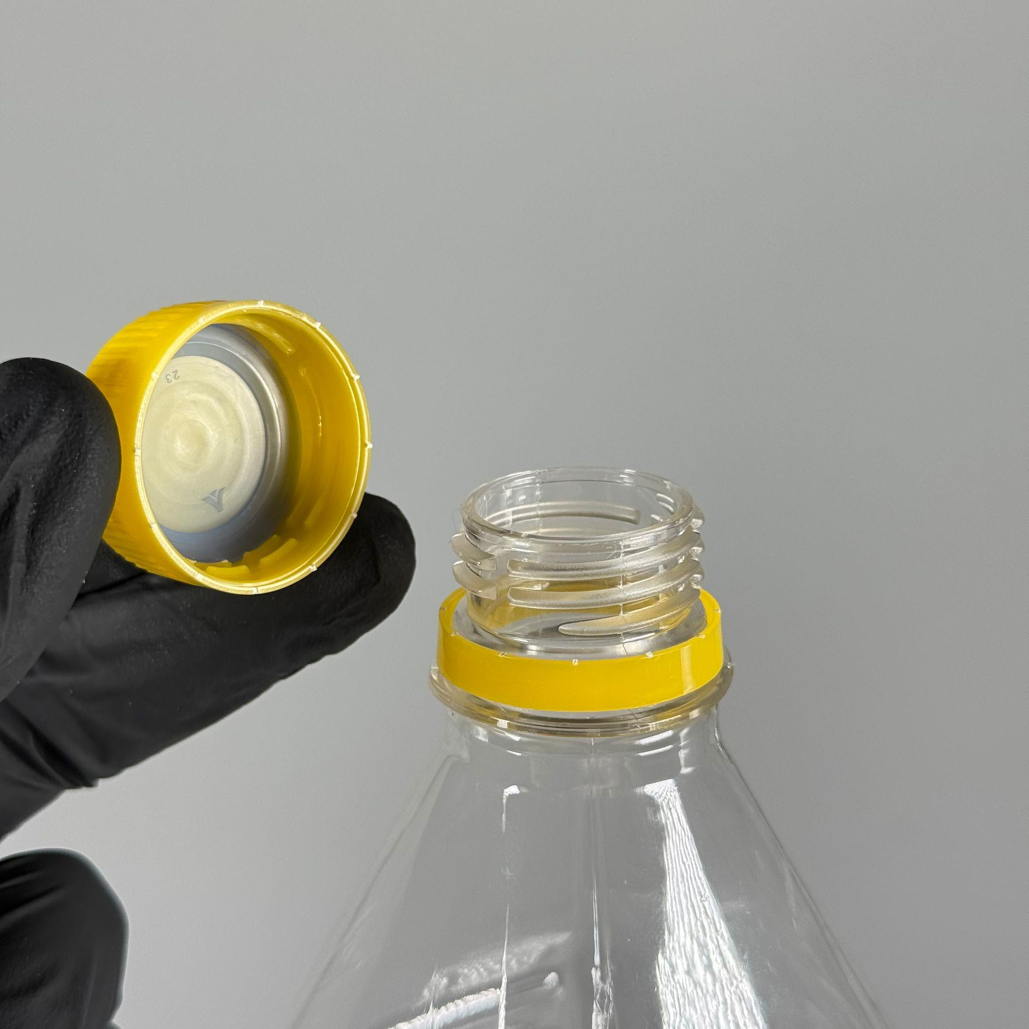 1000 CC KÖŞELİ PET ŞİŞE - SARI KİLİTLİ KAPAKLI 1 LİTRE KARE PLASTİK ŞİŞE - ZEYTİNYAĞ ŞİŞESİ