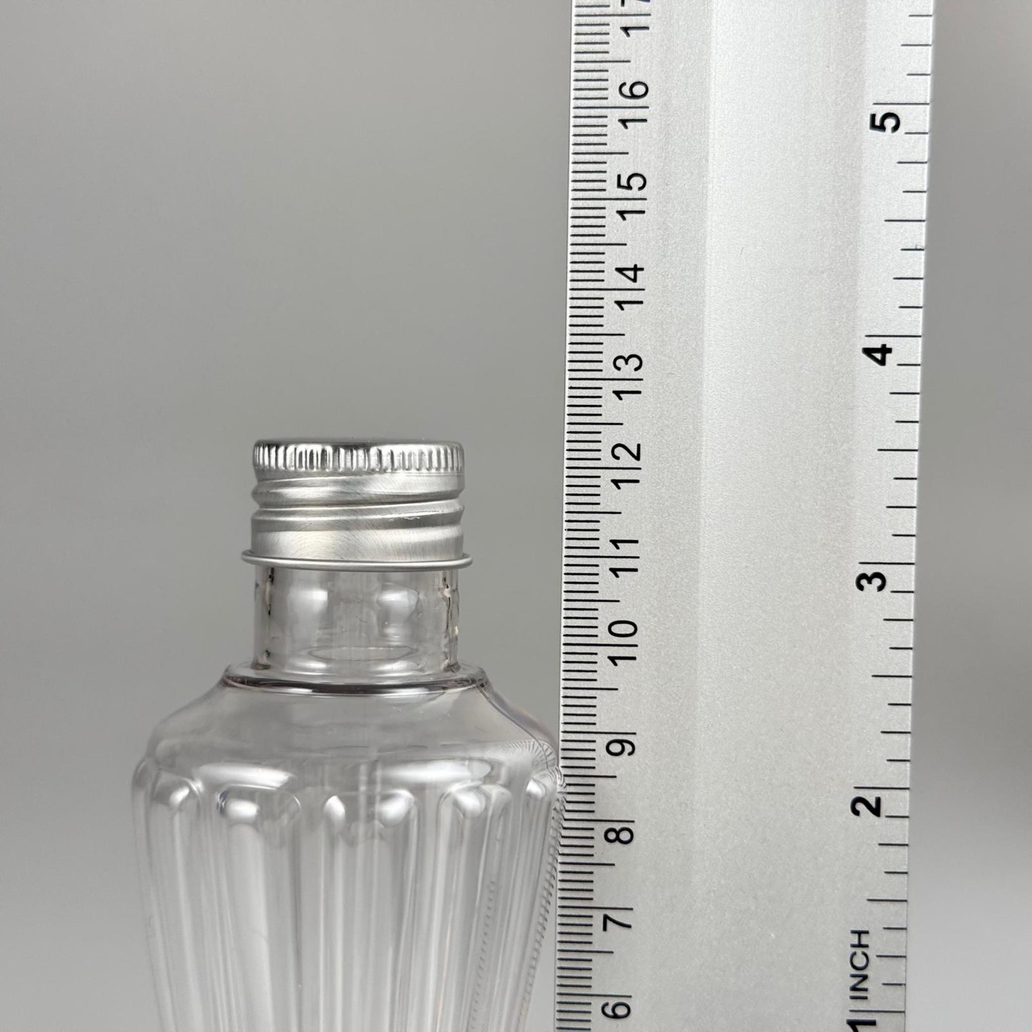 100 CC CAMPET VAZO HÜRREM ŞİŞE (24 AĞIZ) + KÖPÜK CONTALI GÜMÜŞ METAL ALÜMİNYUM KAPAKLI TAKIM - 100 ML KAPAKLI PLASTİK ŞİŞELER