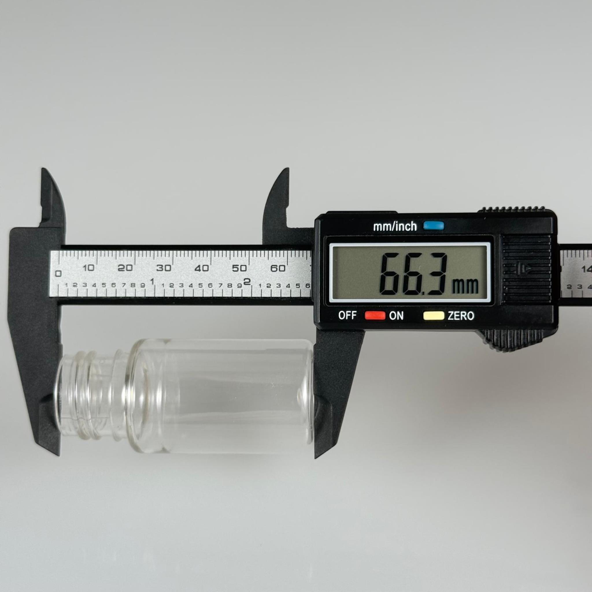 30 CC PET KAVANOZ GENİŞ AĞIZ 25 MM AĞIZ ÇAPI - KAPAKSIZ