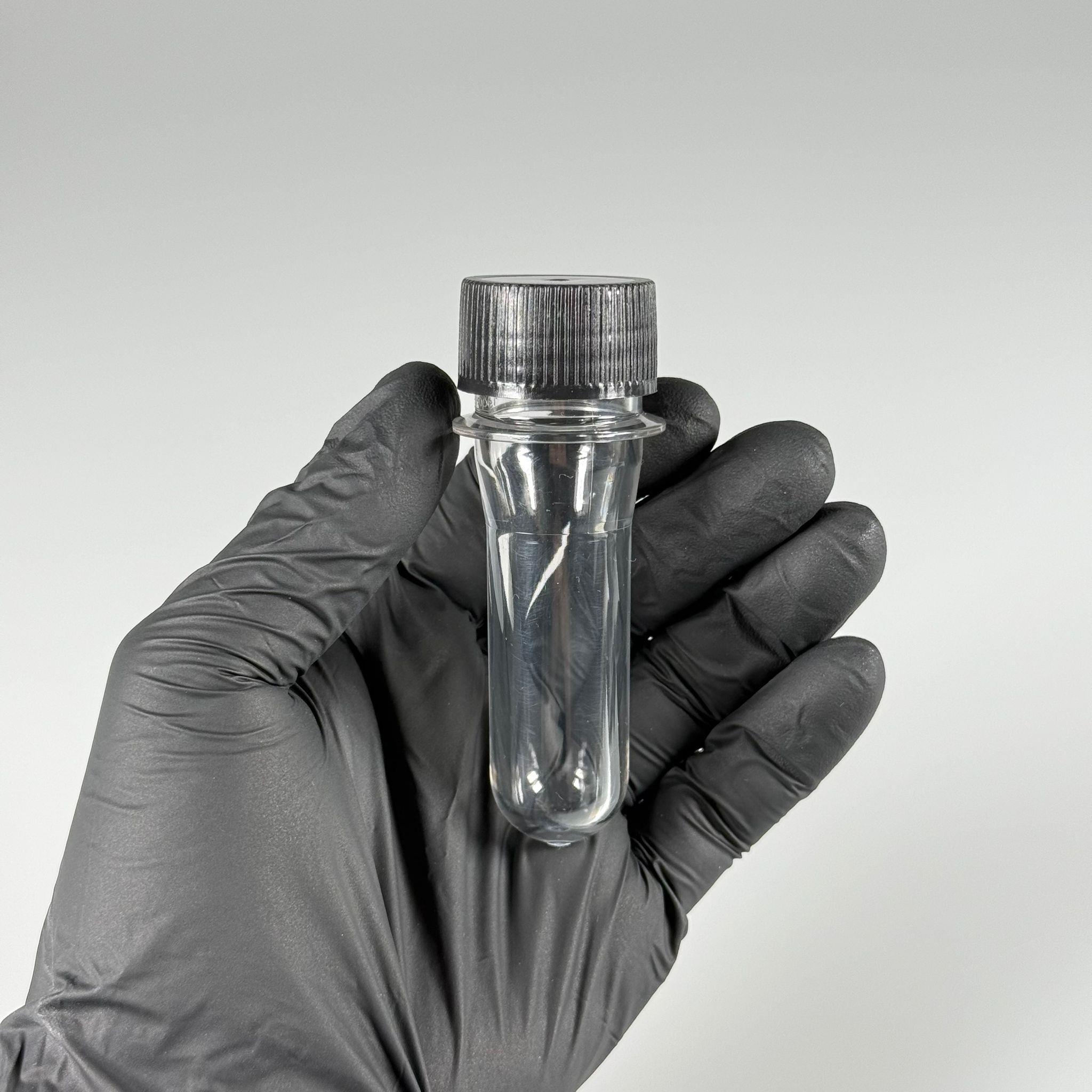 9 CM TÜP - 20 CC UZUN KALIN (20 GR) PET ŞİŞE  - SİYAH PLASTİK KAPAKLI  - BAHARAT, DENEY TÜPÜ, AYAKKABI BAĞCIĞI VB İÇİN PLASTİK TÜP