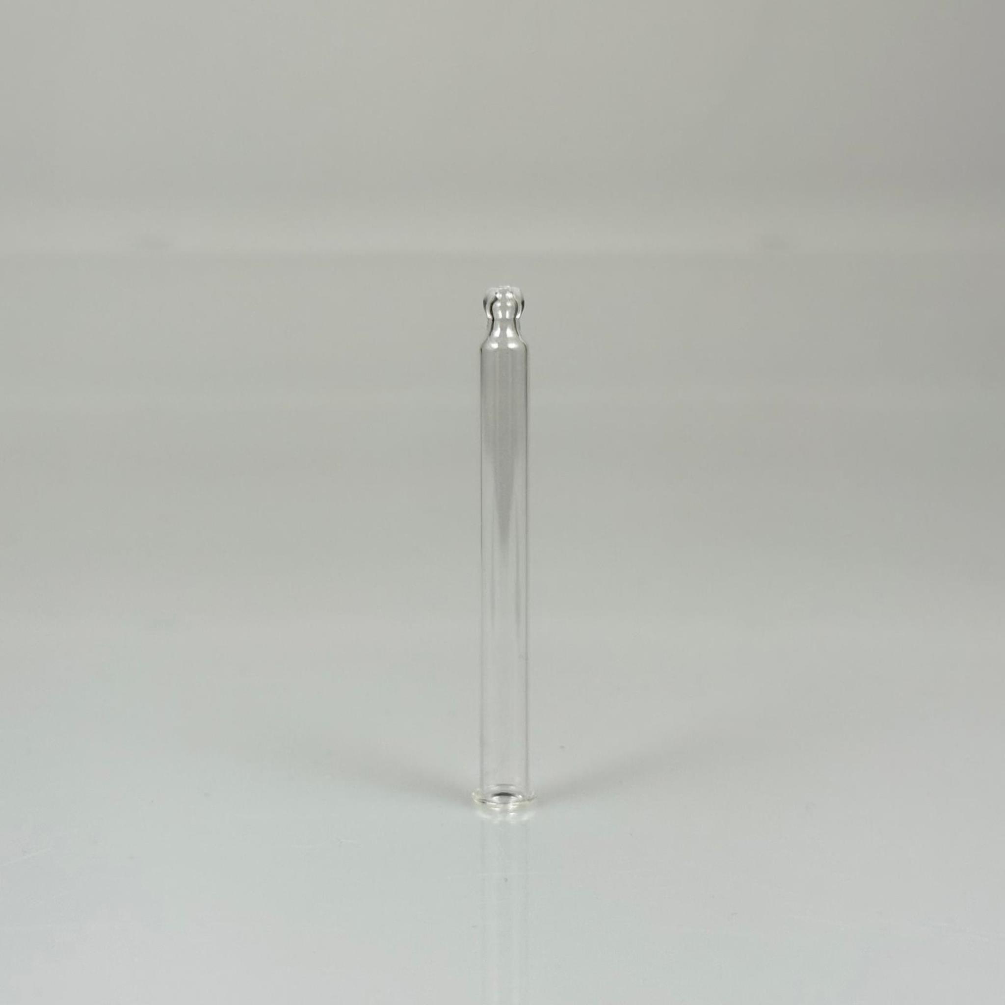 ÇUBUK CAM 70 MM (20 CC AMBER ŞEFFAF MAVİ YEŞİL UYUMLU)