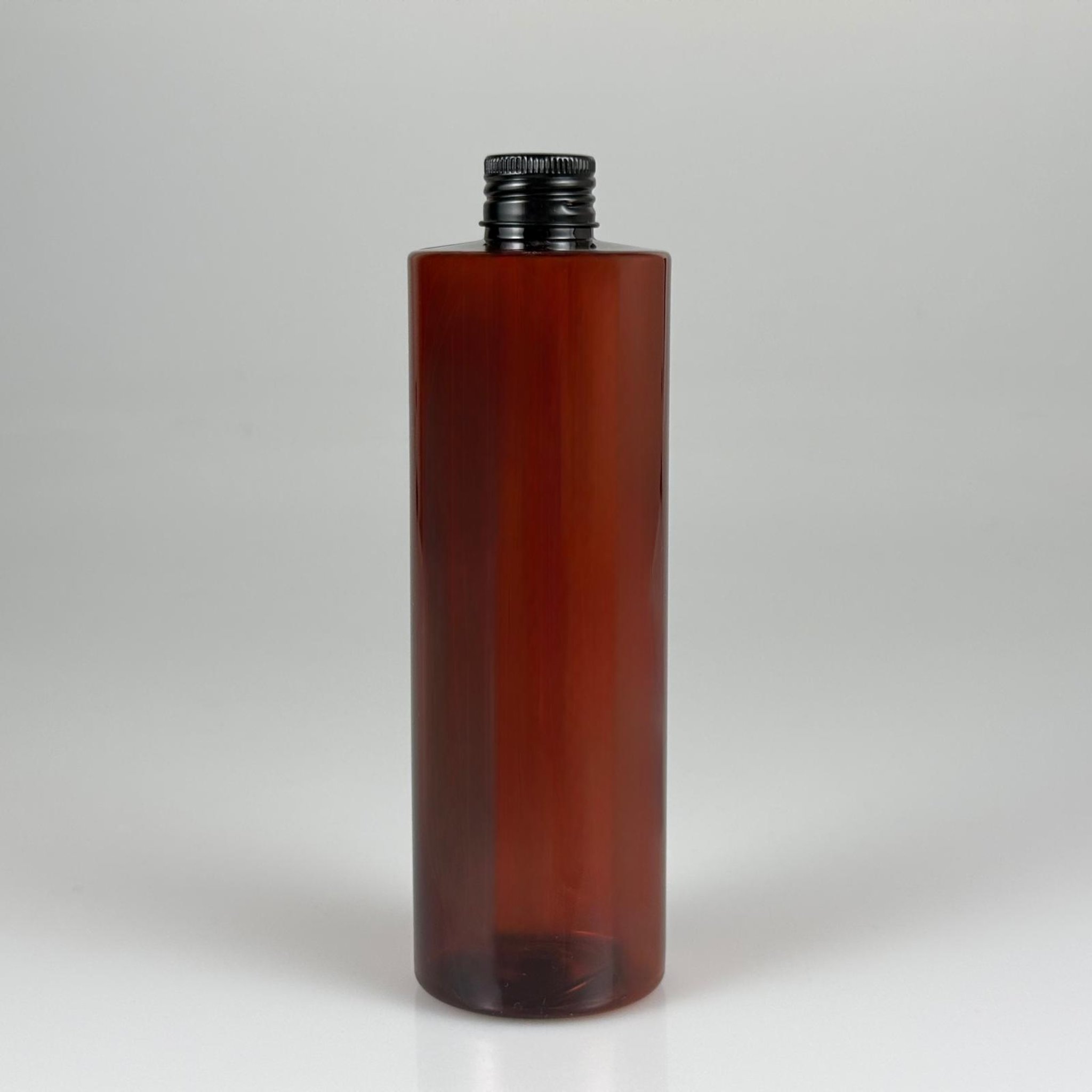 400 CC  AMBER KÜT BOYUNLU SİLİNDİR PET ŞİŞE (30 GR - 24 AĞIZ ) + KÖPÜK CONTALI SİYAH METAL ALÜMİNYUM KAPAK TAKIM - 400 ML KAPAKLI KAHVERENGİ PLASTİK ŞİŞELER