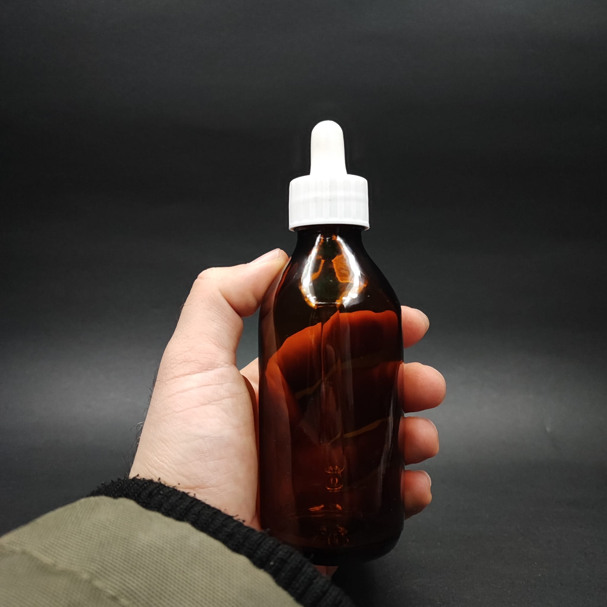 125 ML DOLUMU KOLAY, GENİŞ AĞIZLI CAM DAMLALIKLI ŞİŞE (25 MM AĞIZ)  - 125 CC BEYAZ DAMLALIKLI CAM ECZA ŞİŞESİ - AMBER KAHVERENGİ