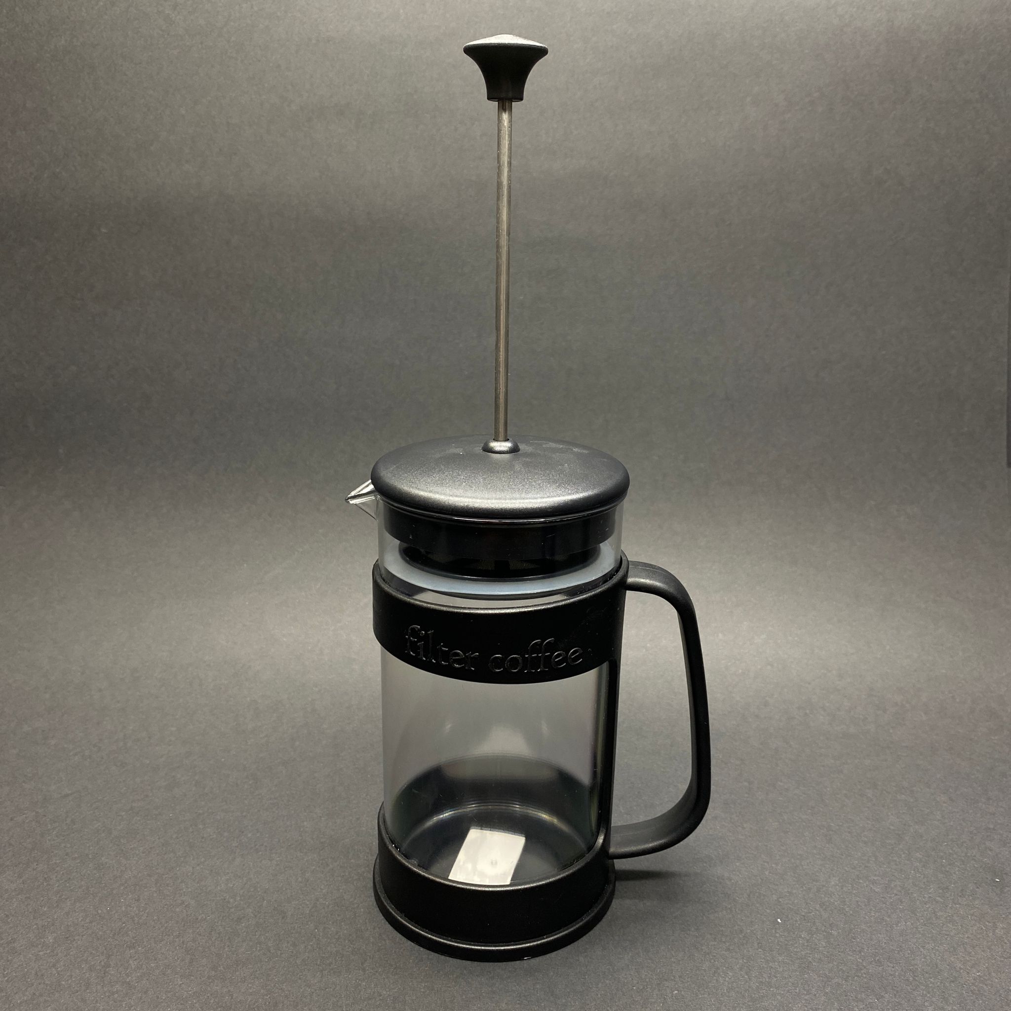 Filtre Kahve Ve Çay Demliği French Press 350 ml - PLASTİK ALTLI