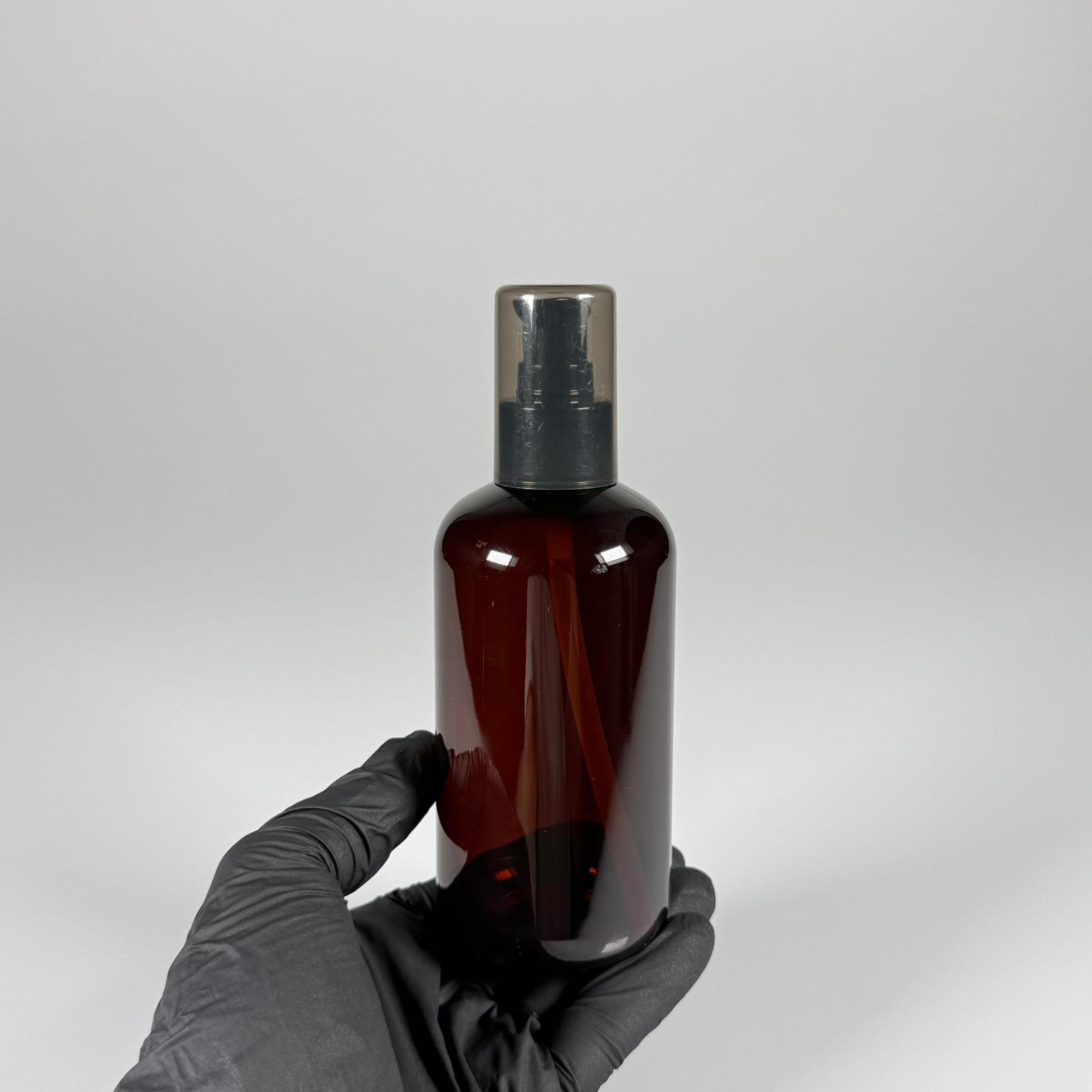 250 CC AMBER ŞİŞE - SİYAH LOSYON POMPALI - 250 ML POMPALI PLASTİK ŞİŞE - ZEYNEP MODEL PET ŞİŞE