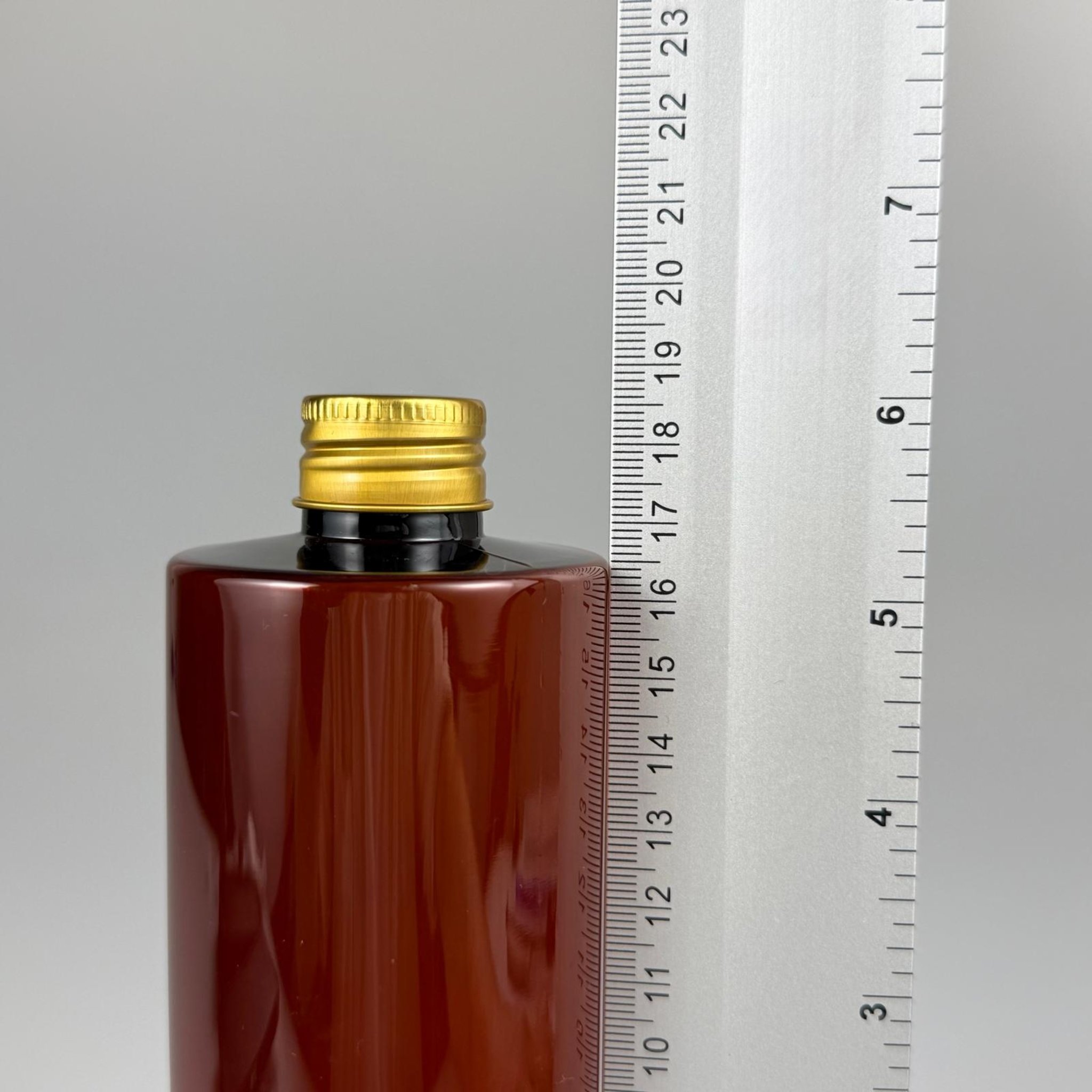 400 CC  AMBER KÜT BOYUNLU SİLİNDİR PET ŞİŞE (30 GR - 24 AĞIZ ) + KÖPÜK CONTALI GOLD METAL ALÜMİNYUM KAPAK TAKIM - 400 ML KAPAKLI KAHVERENGİ PLASTİK ŞİŞELER