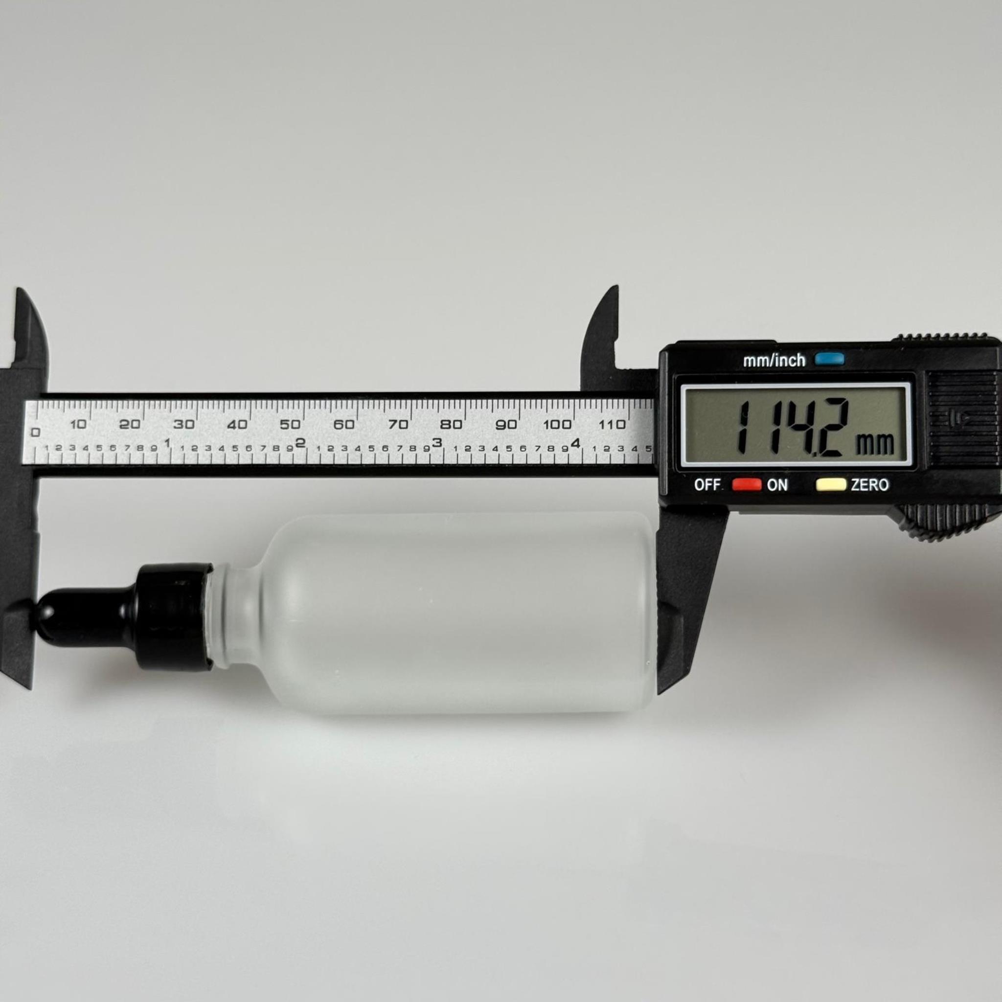 50 CC BUZLU CAM DAMLALIKLI ŞİŞE - SİYAH EMZİK + SİYAH DÜZ KAPAK + CAM PİPET TAKIM - 50 ML BUZLU DAMLALIKLI ŞİŞE SETİ