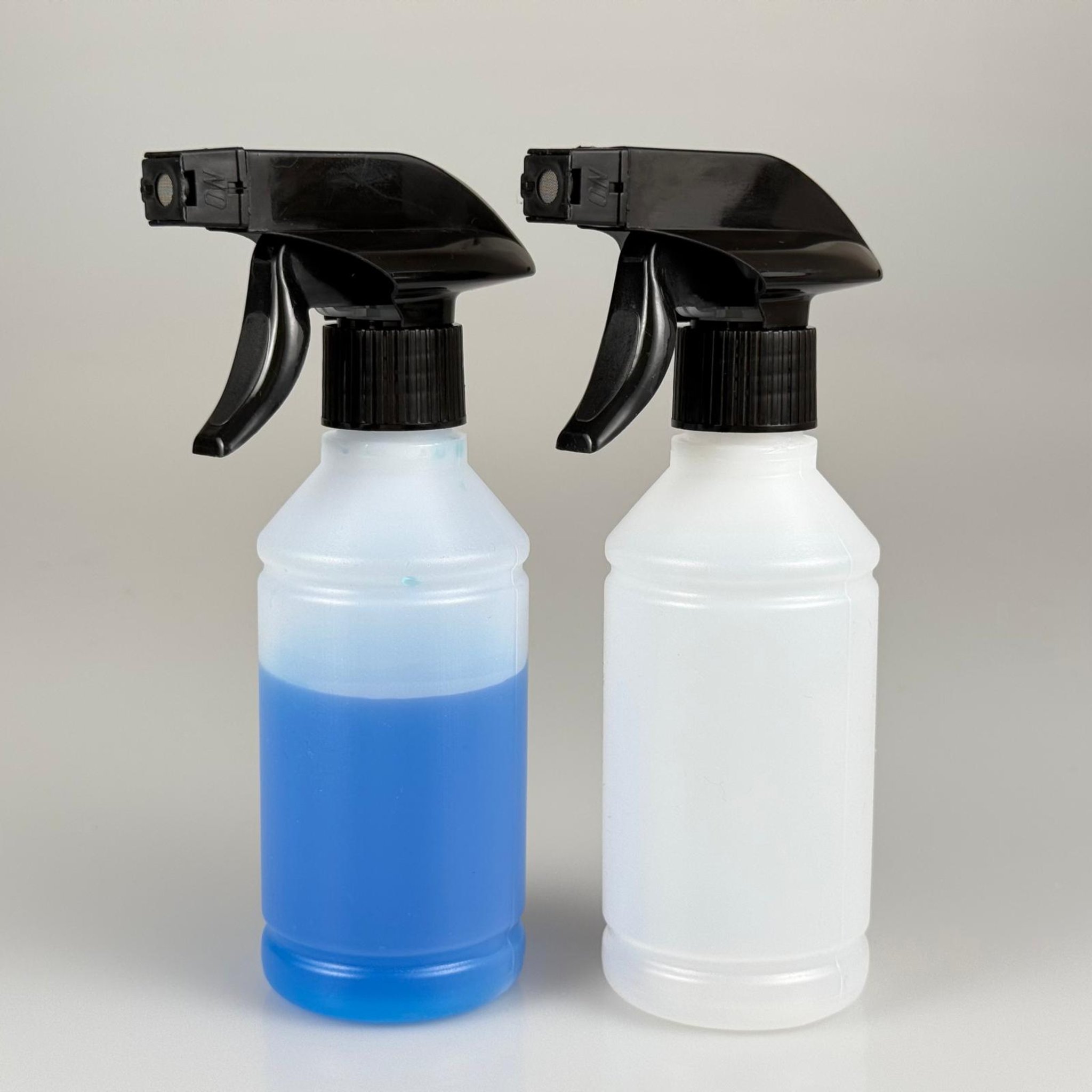 0,25 LT KÖPÜK YAPICI TRİGER SPREYLİ POLİETİLEN ŞİŞE KISA - 250 ML KÖPÜK YAPICI TRİGER TETİK SPREYLİ PLASTİK ŞİŞE