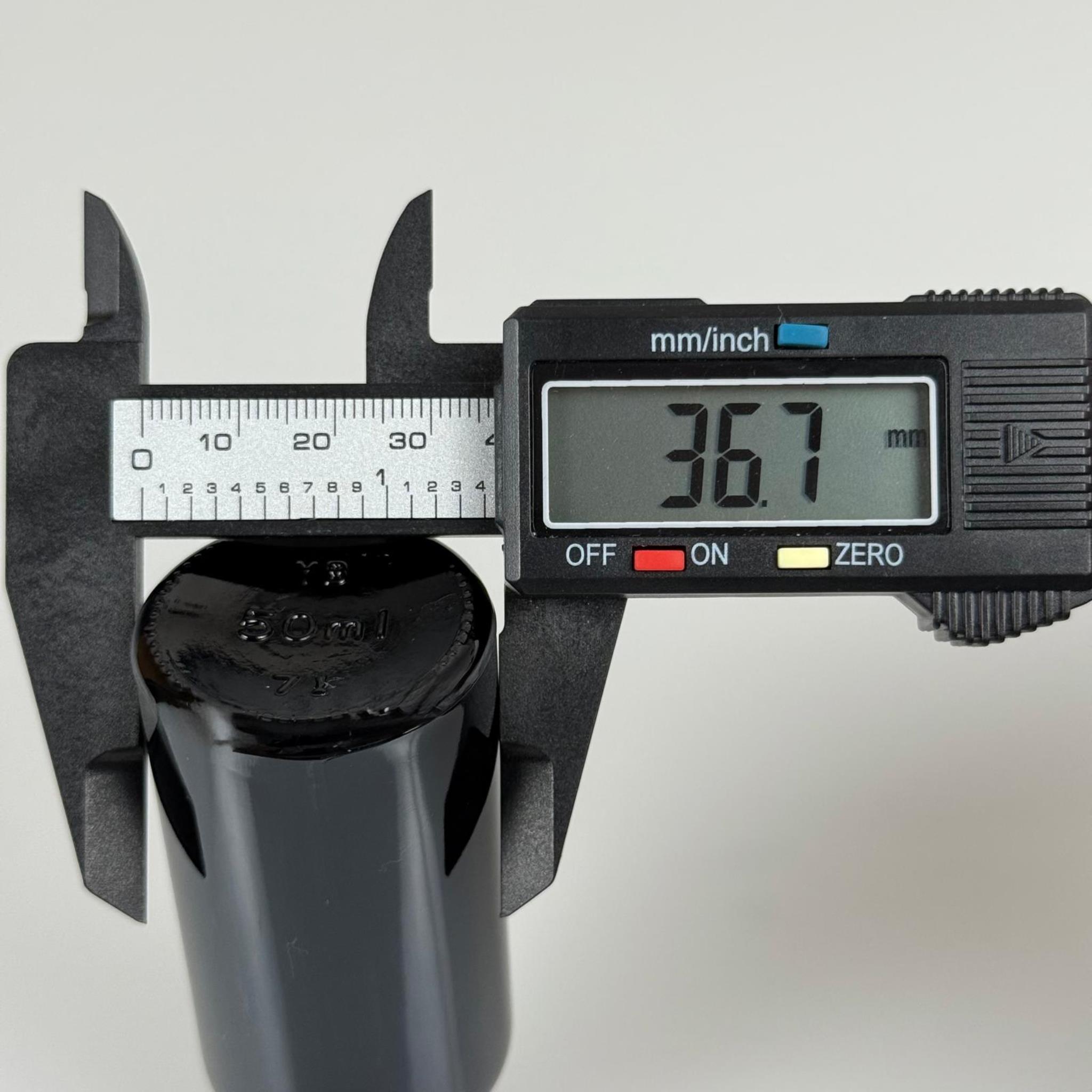 50 CC SİYAH CAM ŞİŞE - BEYAZ NAZAL BURUN SPREYLİ TAKIM - 50 ML BURUN SPREYLİ CAM ŞİŞE