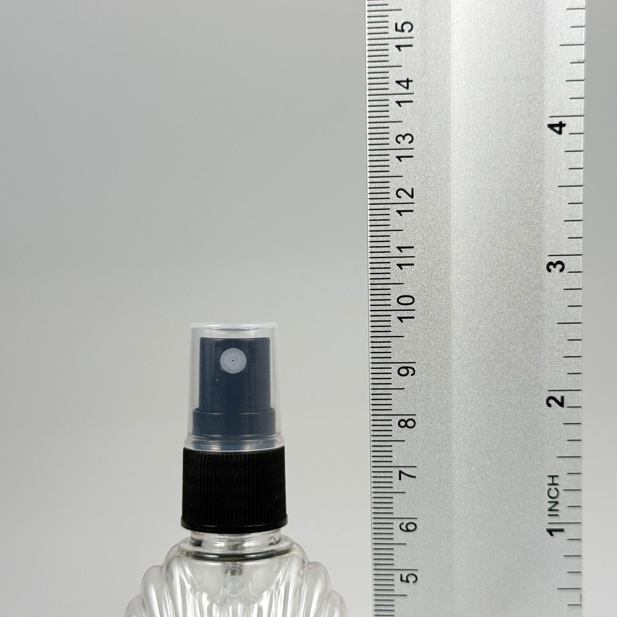 40 CC İSTİRİDYE SİYAH SPREYLİ PET KOLONYA ŞİŞESİ
