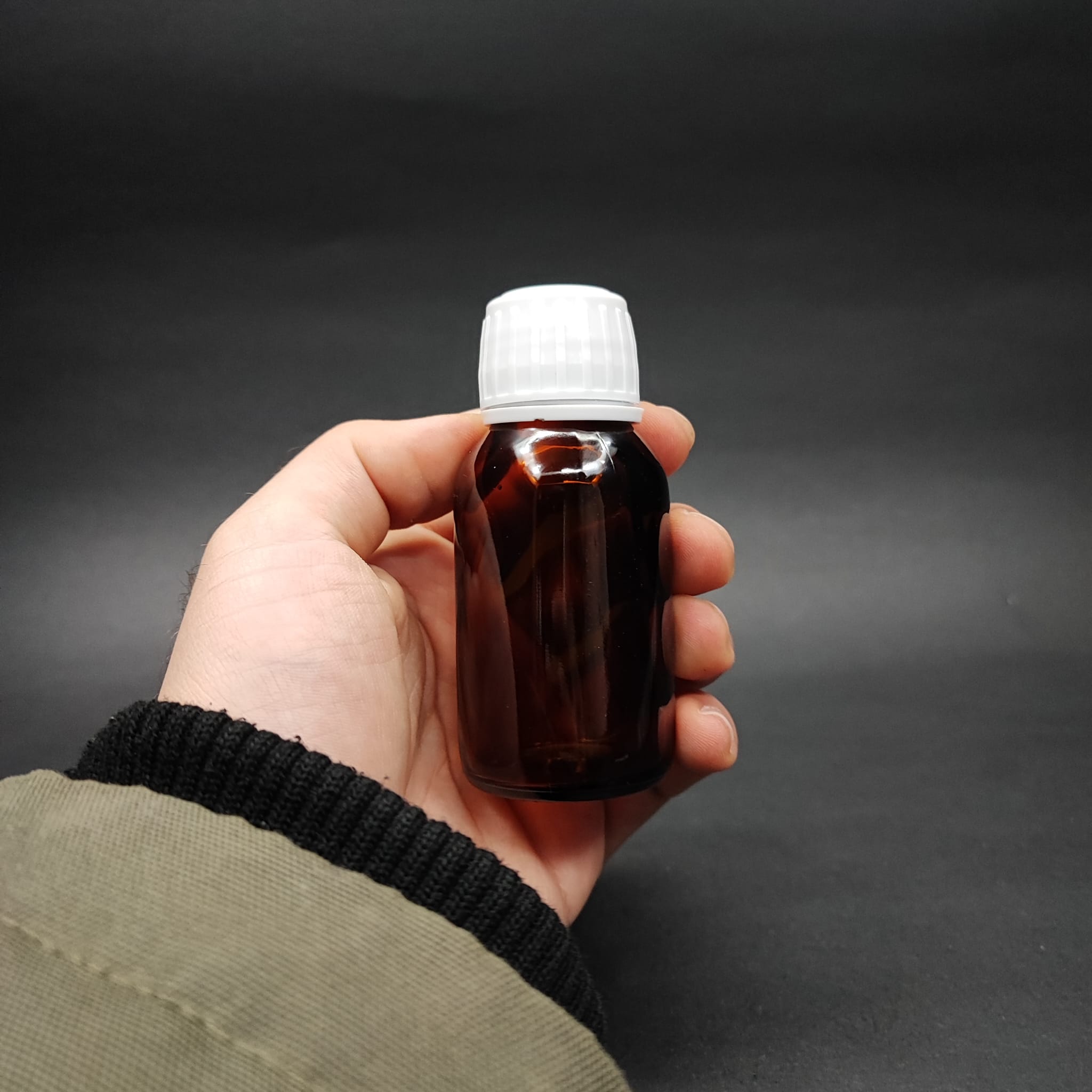 50 ML DOLUMU KOLAY, GENİŞ AĞIZLI İÇTEN DAMLALIKLI ŞİŞE (25 MM AĞIZ)  - 50 CC BEYAZ KİLİTLİ DAMLALIKLI CAM ECZA ŞİŞESİ - AMBER KAHVERENGİ