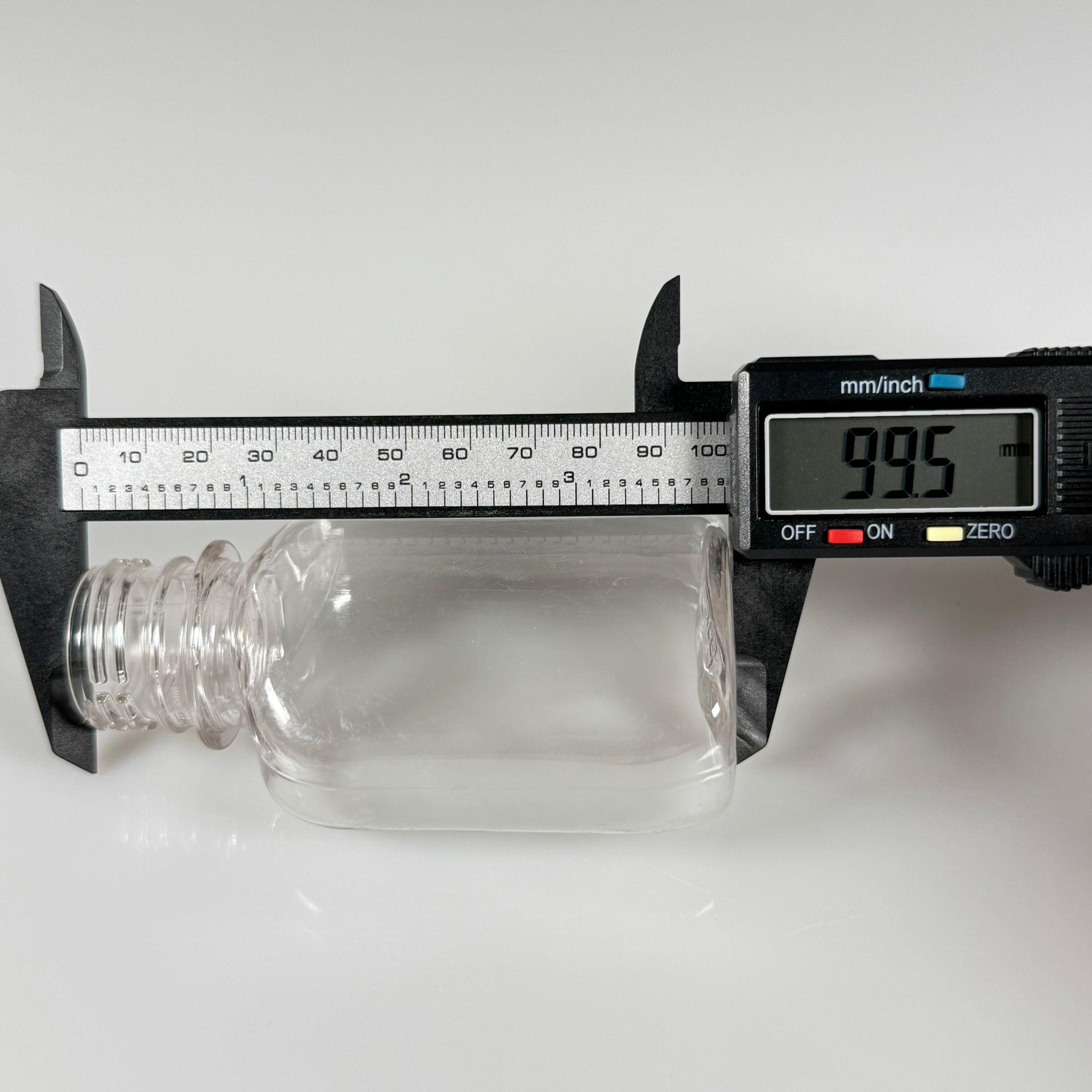 100 CC YASSI PET ŞİŞE KAPAKSIZ - AĞIZ ÇAPI 28 MM MEŞRUBAT - 100 ML PET ŞİŞE KALIN (15 GR)