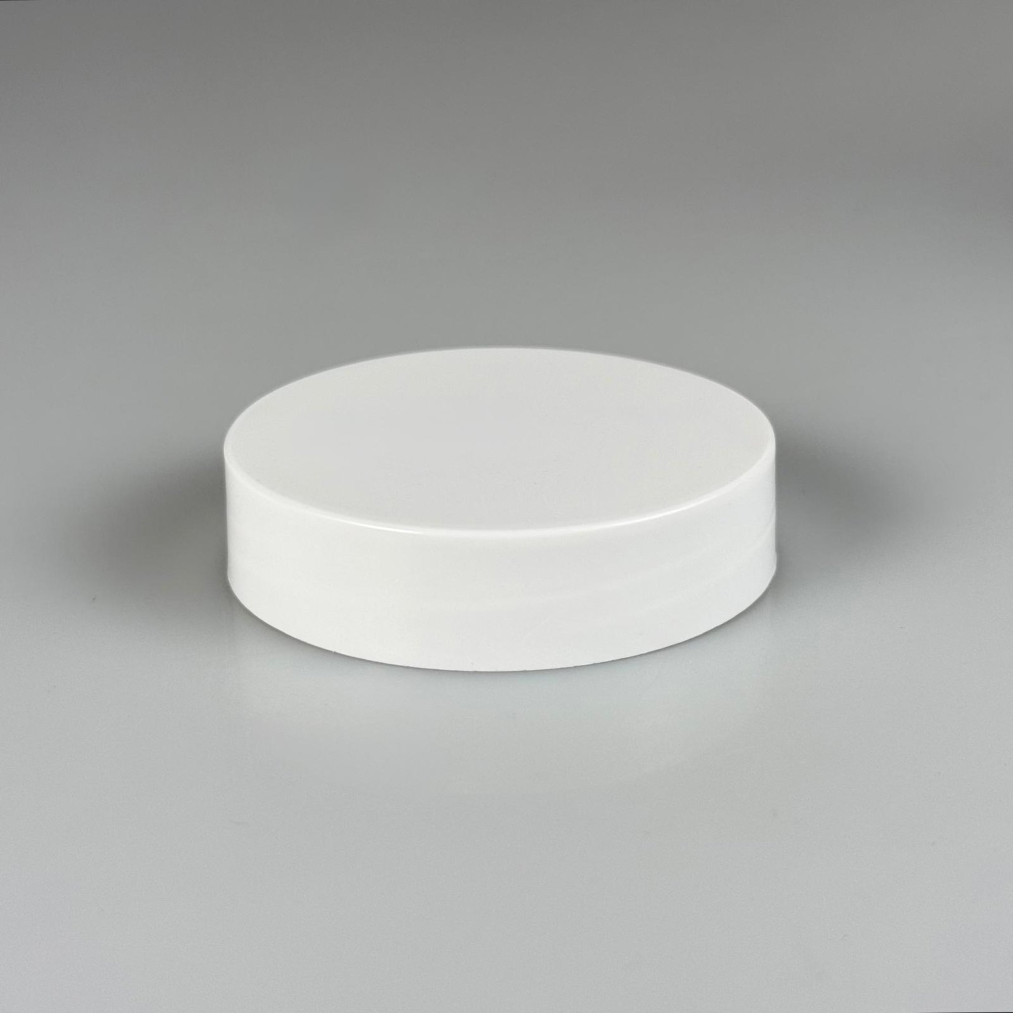 63 MM VİDALI PLASTİK KAPAK BEYAZ