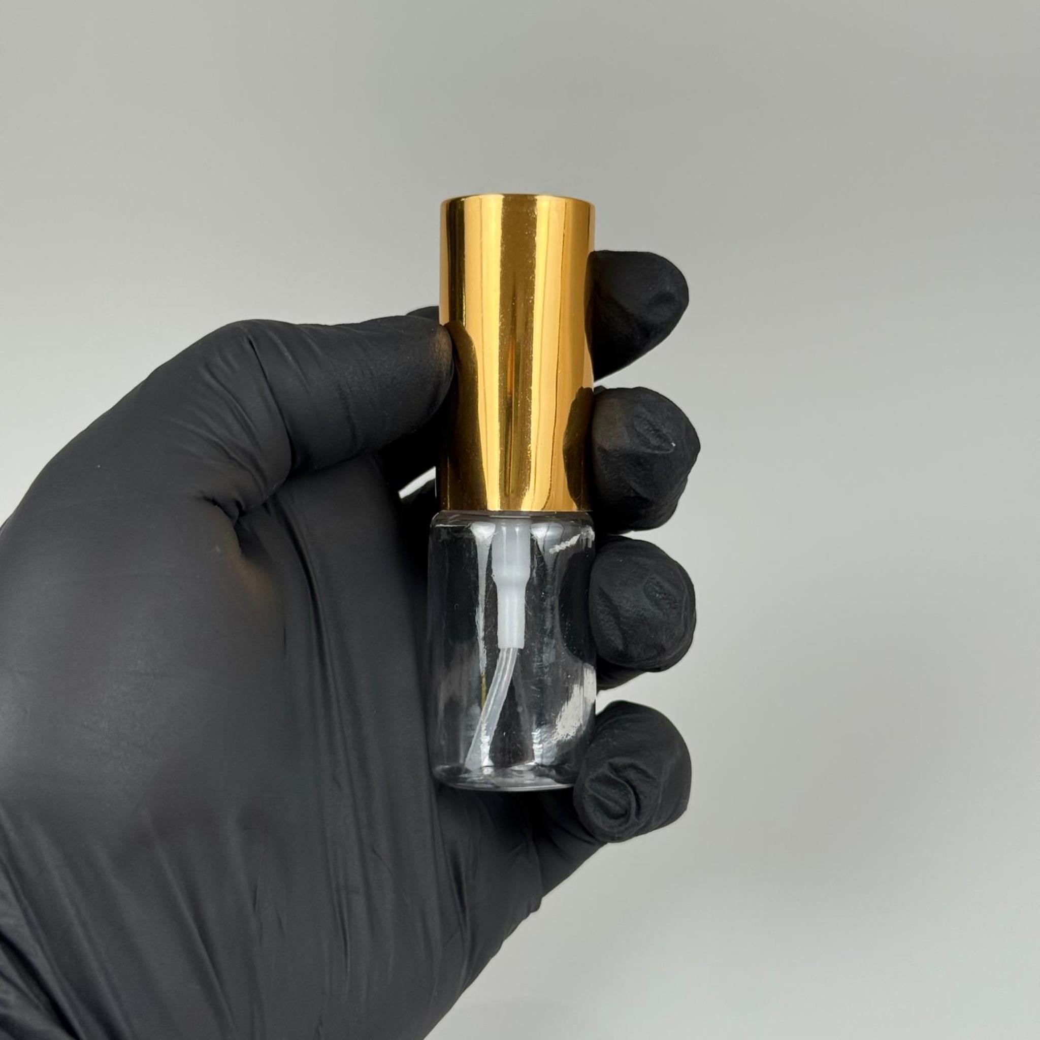 10 ML PET KOLONYA, PARFÜM VB ŞİŞELERİ - METAL ALÜMİNYUM GOLD KAPAK + VİDALI SPREY + 10 CC SHOT ŞİŞE SET TAKIM