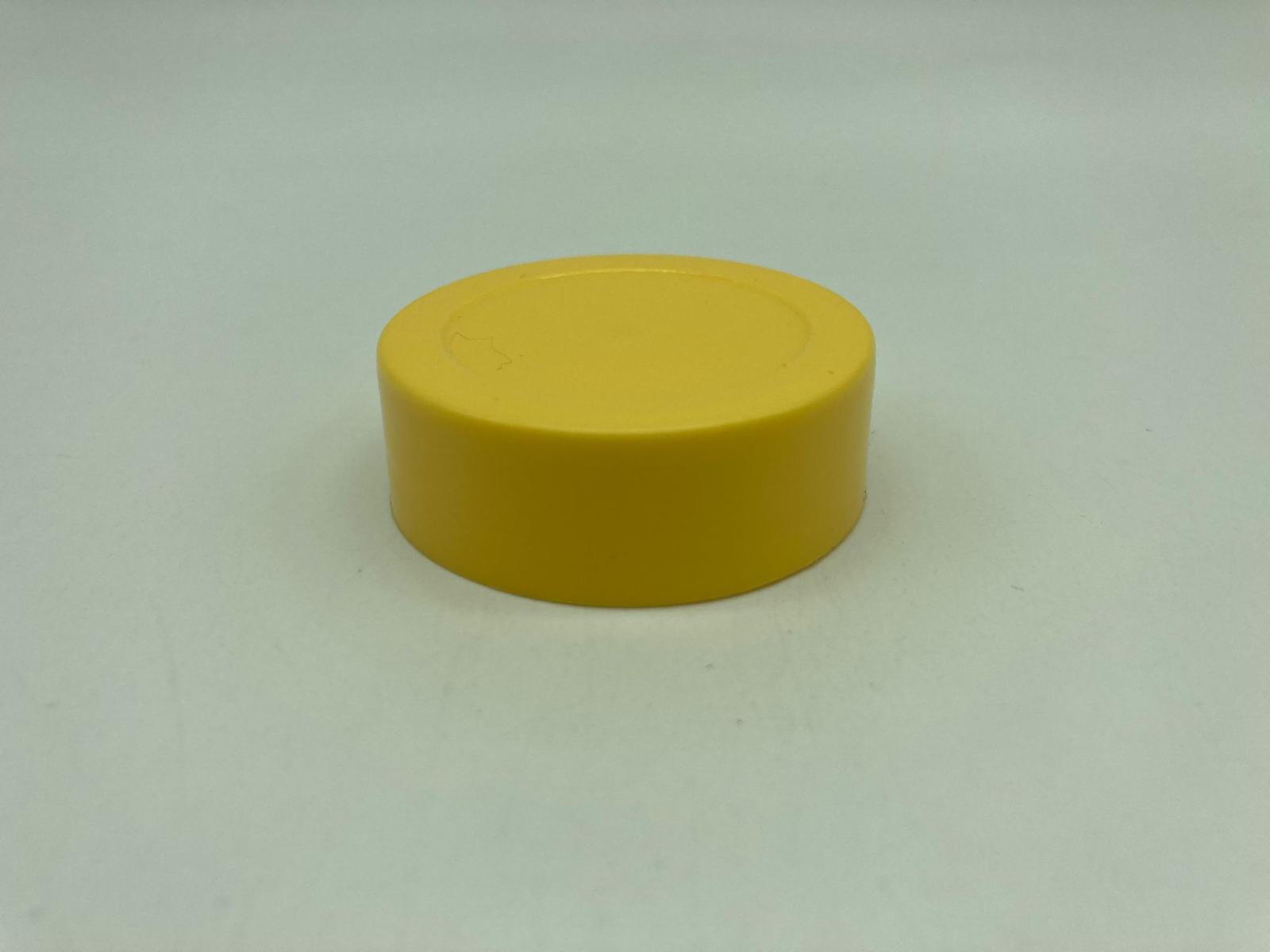 43 MM TWİST - OFF PLASTİK DERİN KAPAK SARI