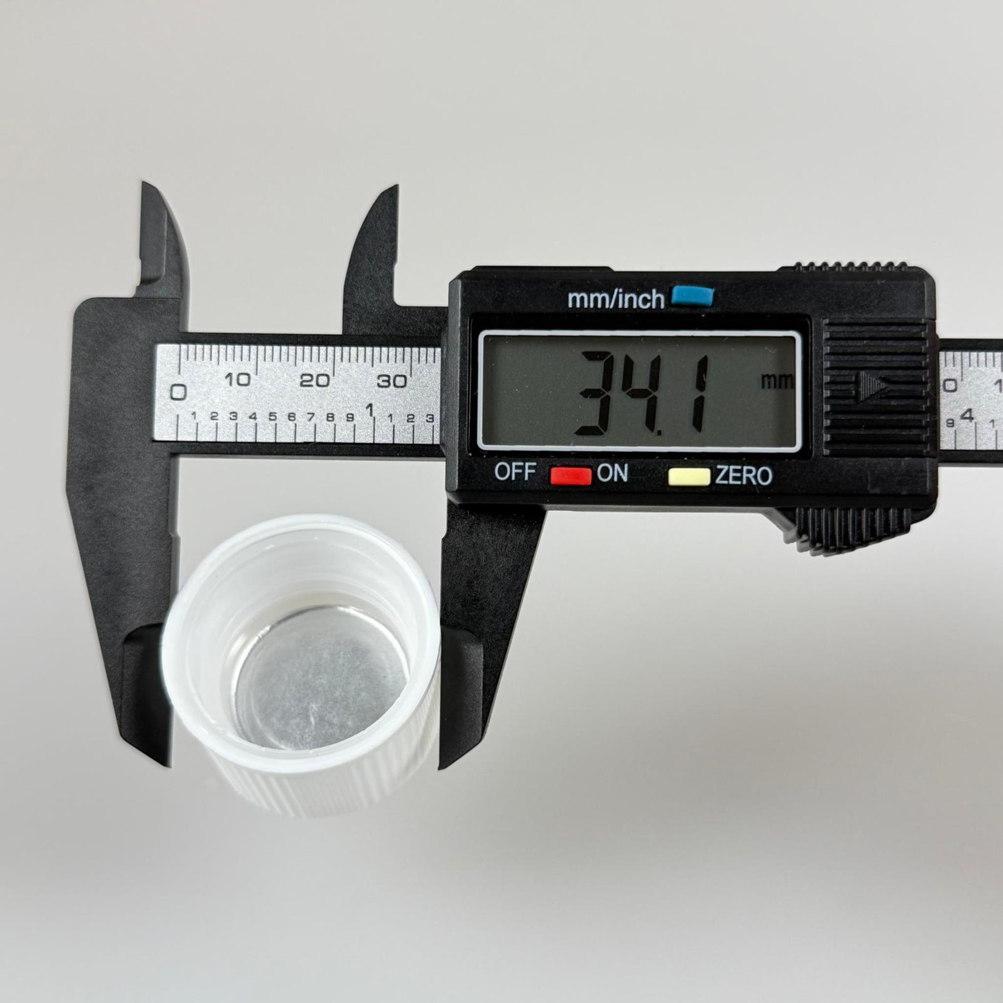 28 MM ÇOCUK KİLİTLİ BEYAZ KAPAK