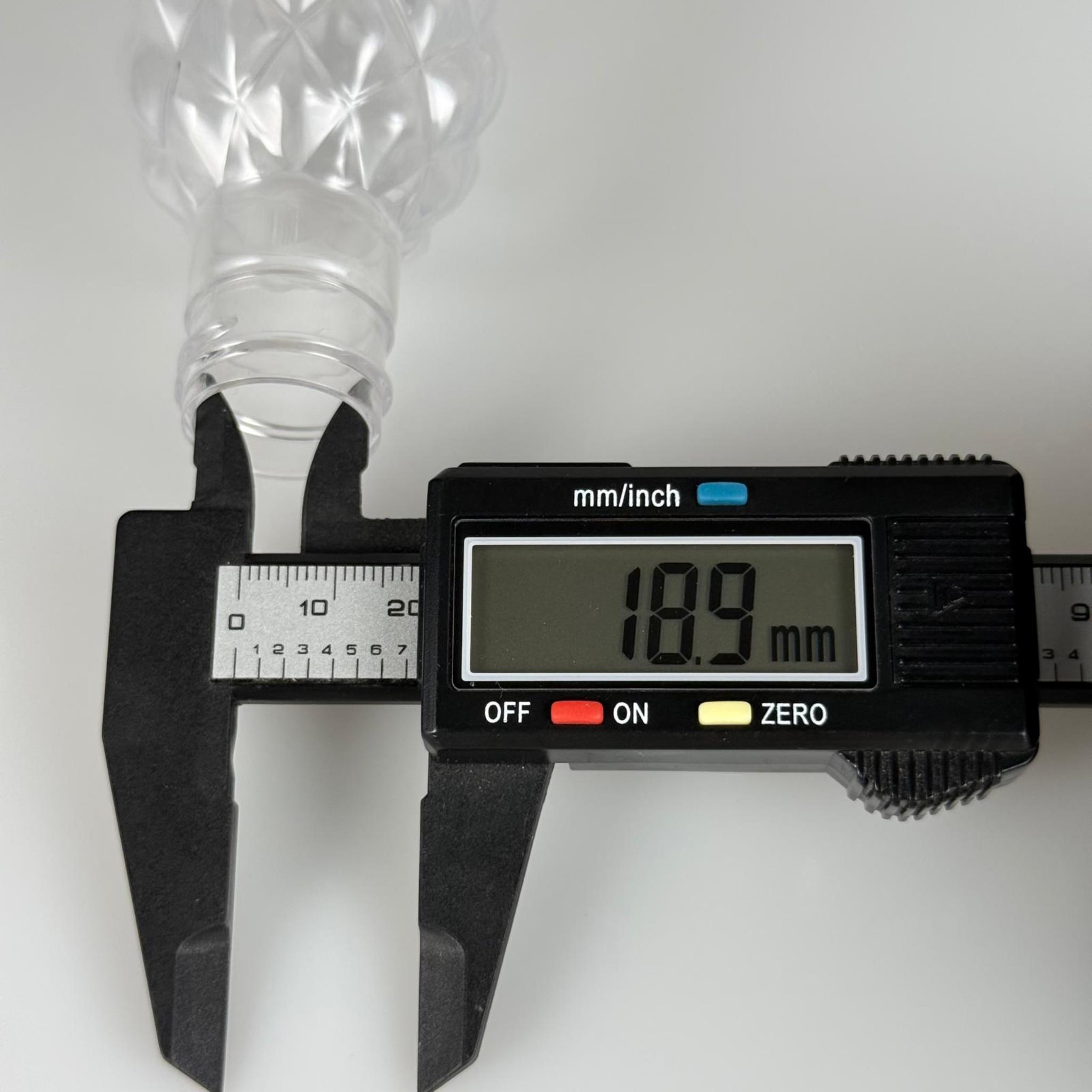 100 CC ŞEFFAF BALIKSIRTI PET ŞİŞE 24 MM İP