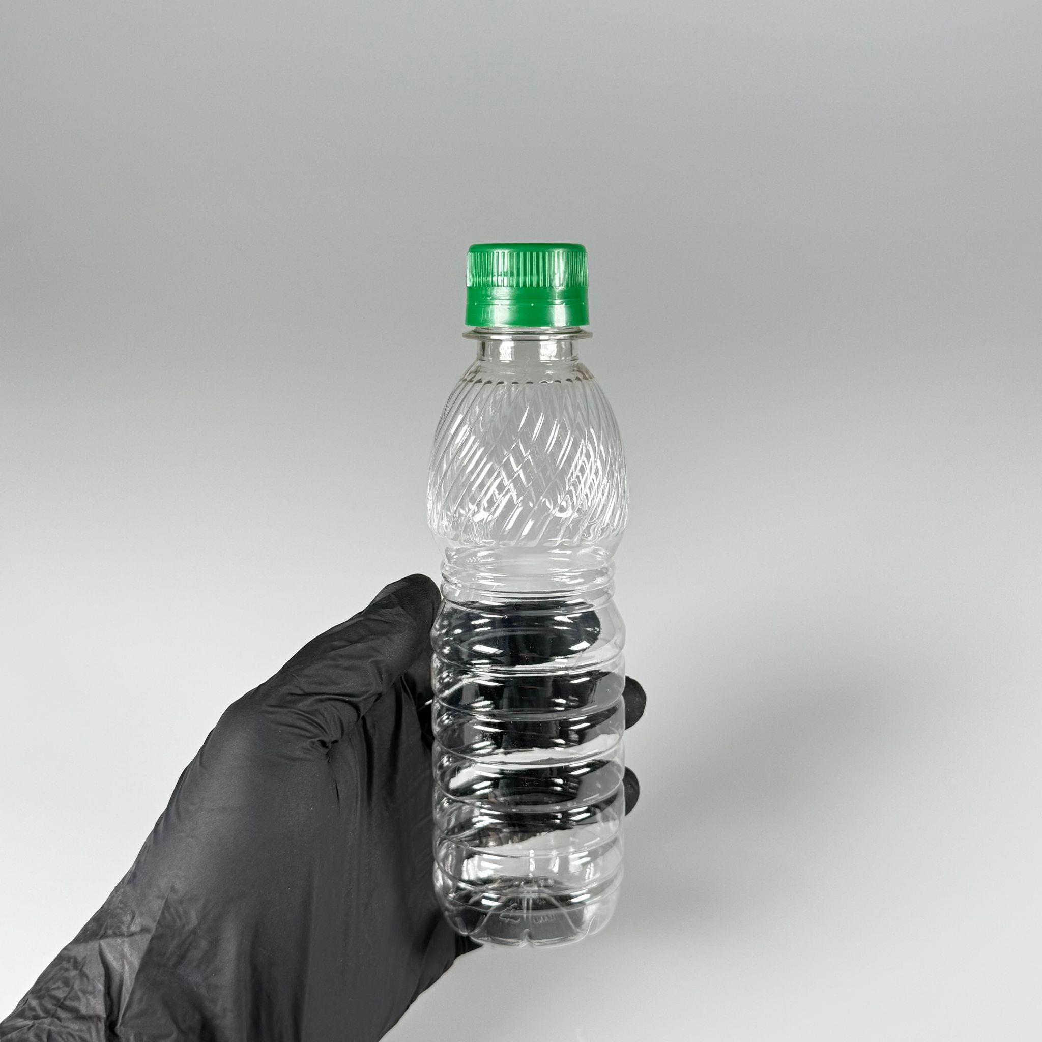 0,25 LT KİLİTLİ KAPAKLI PET ŞİŞE - YEŞİL KAPAKLI 250 CC BOŞ PET ŞİŞE