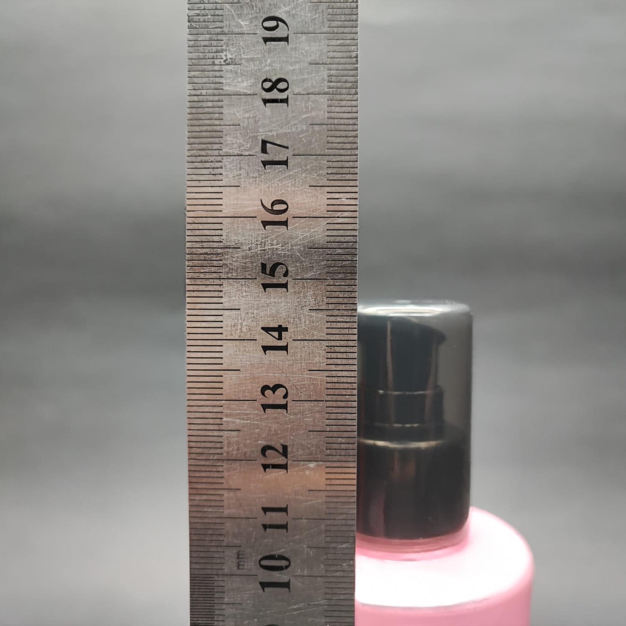 200 CC KÜT BOYUNLU SİLİNDİR PET ŞİŞE (24 GR) - SİYAH LOSYON POMPALI - 200 ML PLASTİK ŞİŞE - PEMBE
