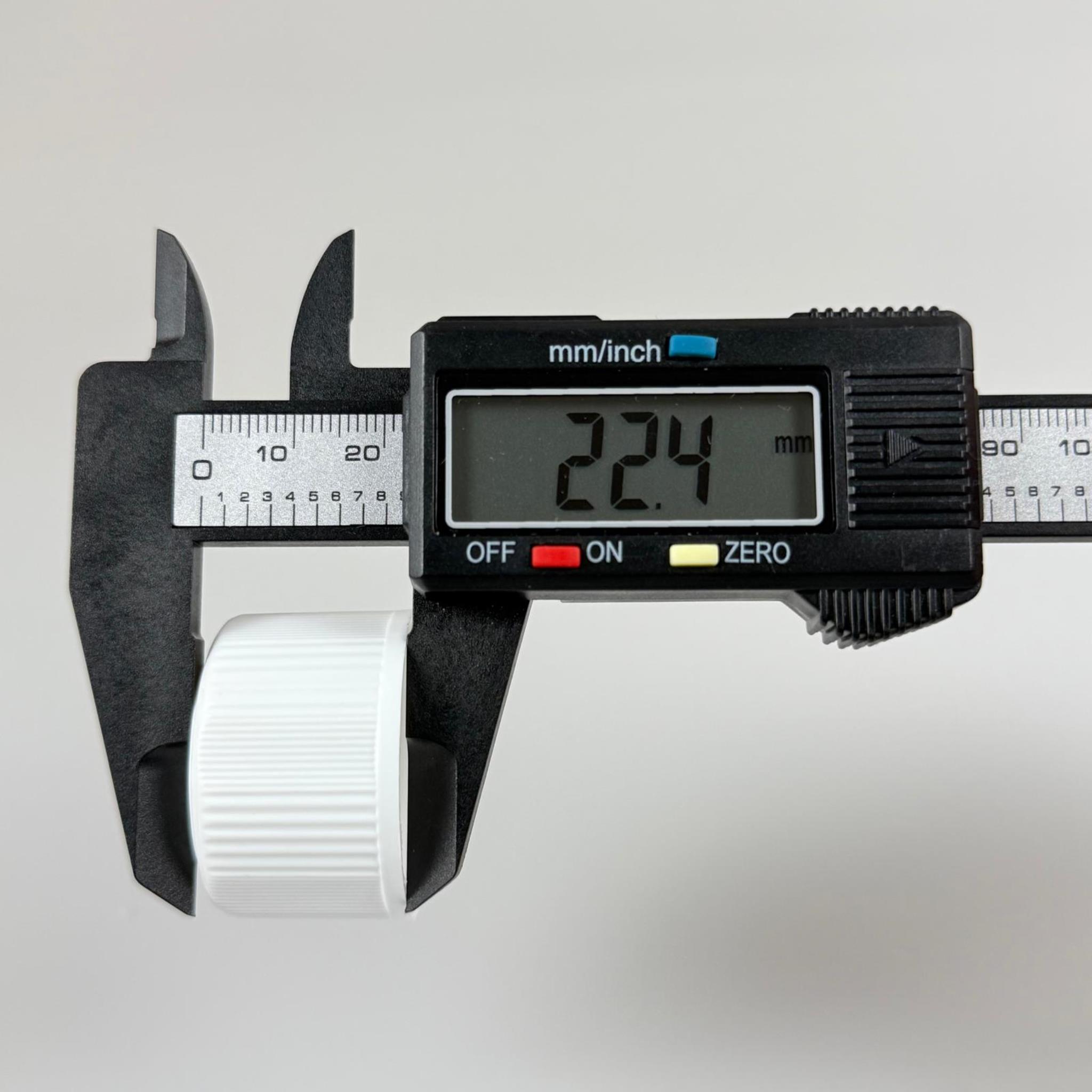 28 MM ÇOCUK KİLİTLİ BEYAZ KAPAK